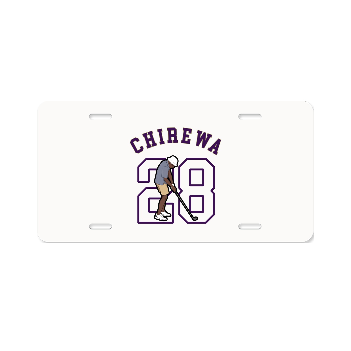 License Plate — Shirsey Arch in Classic