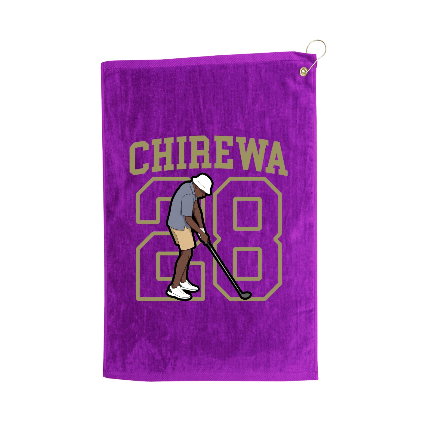 Golf Towel — Shirsey in Purple