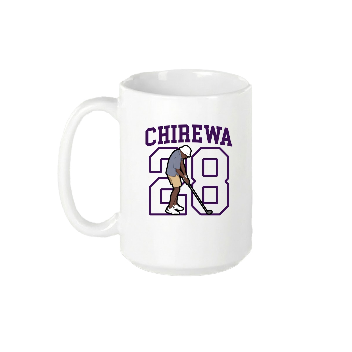 15oz Coffee Mug — Shirsey in White