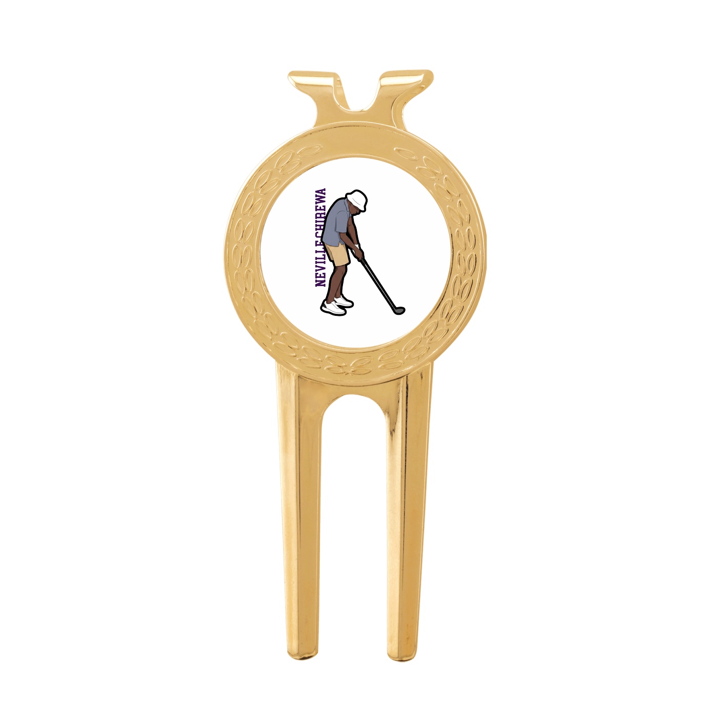 Divot Tool with Ball Marker — Name Vertical in Classic
