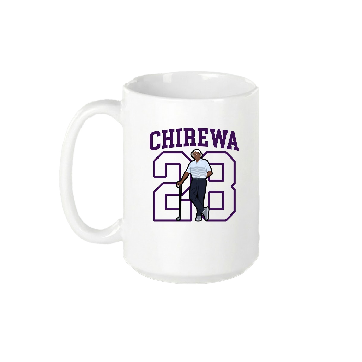 15oz Coffee Mug — Shirsey in White