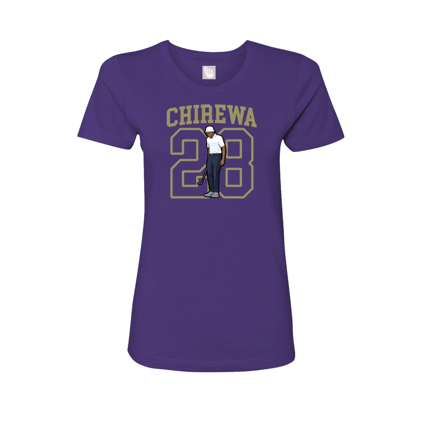 Fitted Women's Tee — Shirsey in Purple