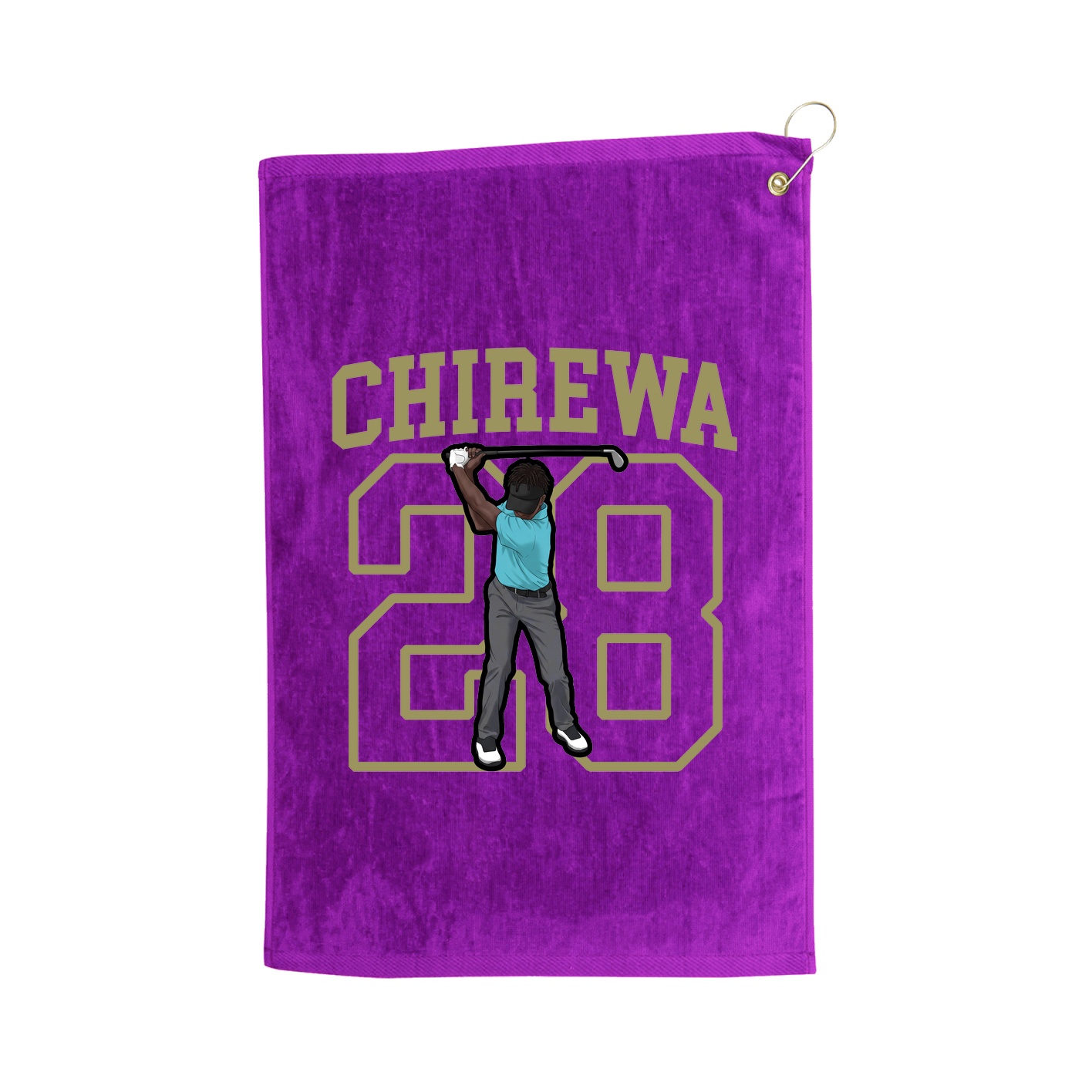 Golf Towel — Shirsey in Purple