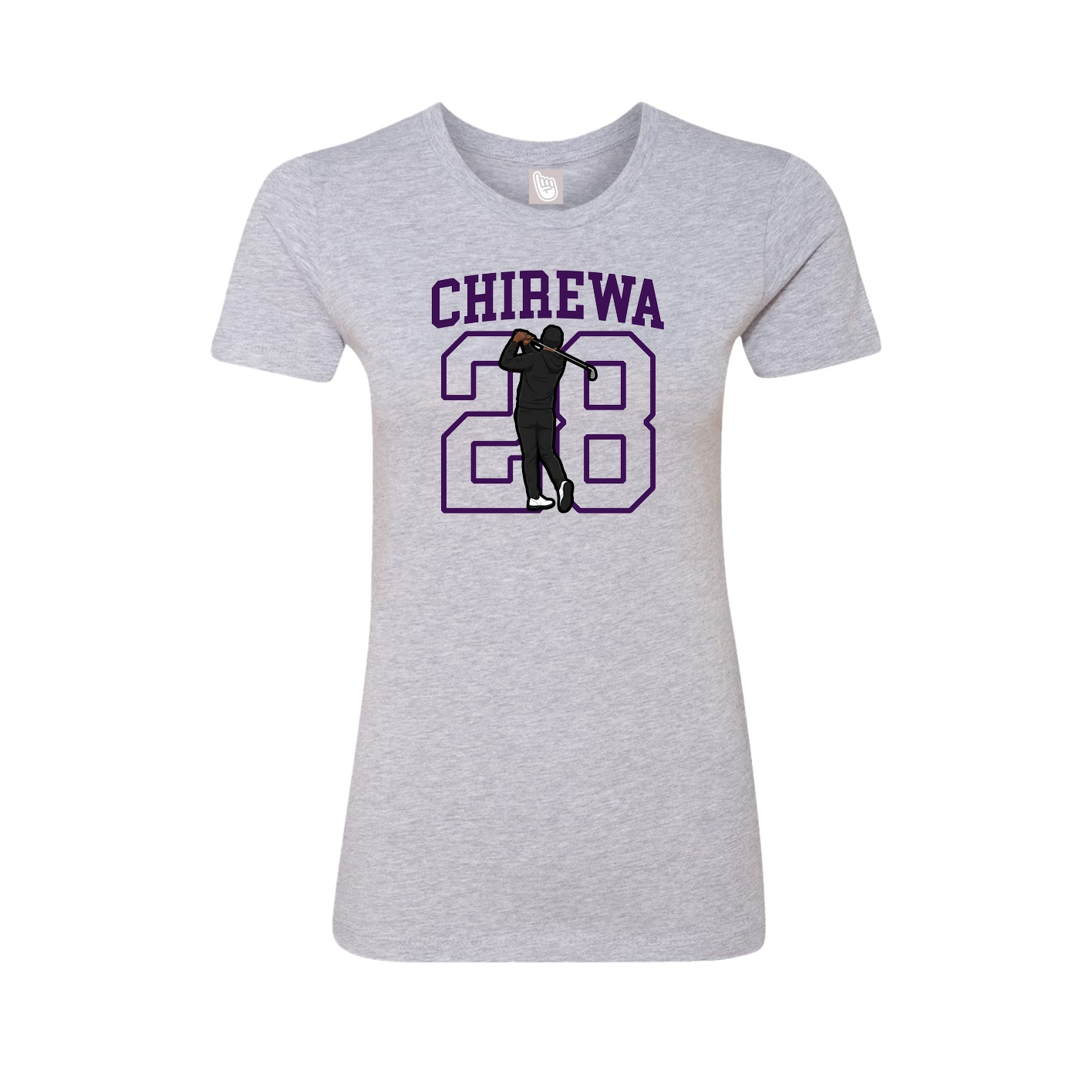 Fitted Women's Tee — Shirsey in Grey