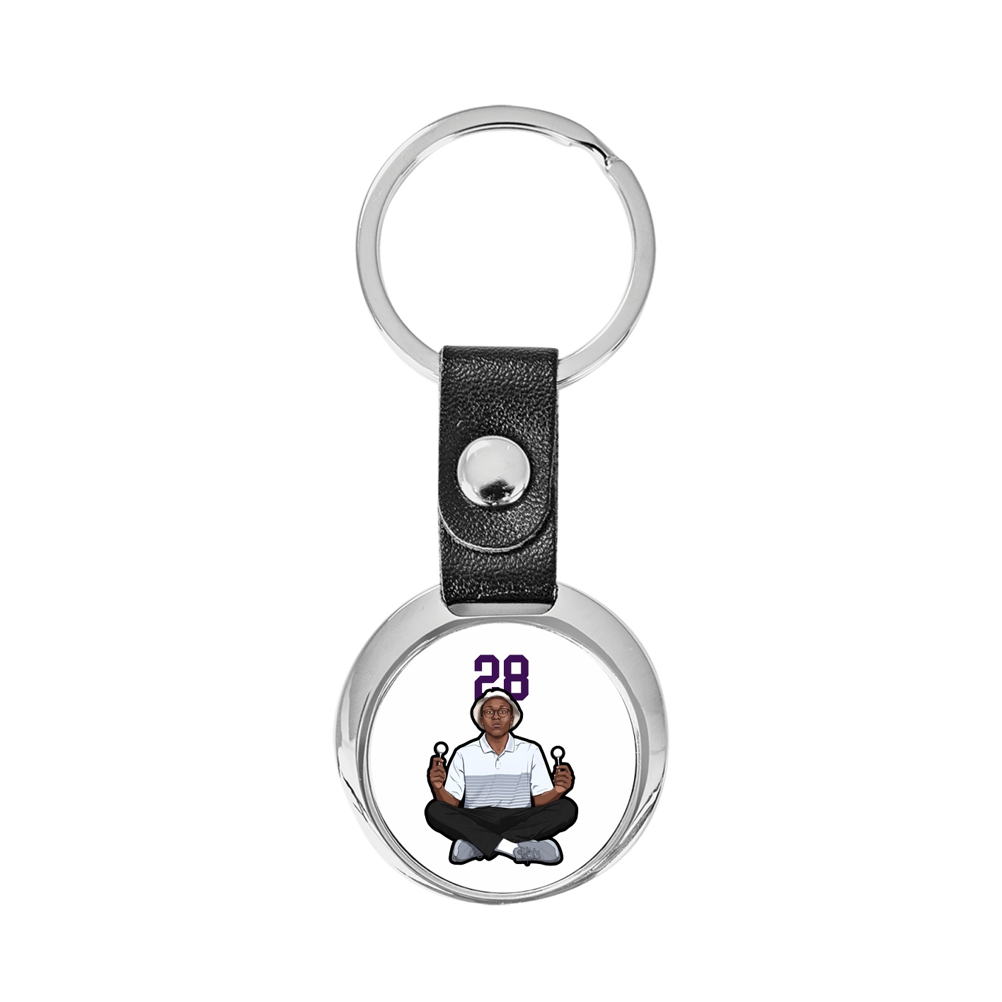 Key Chain — Number Top in Classic