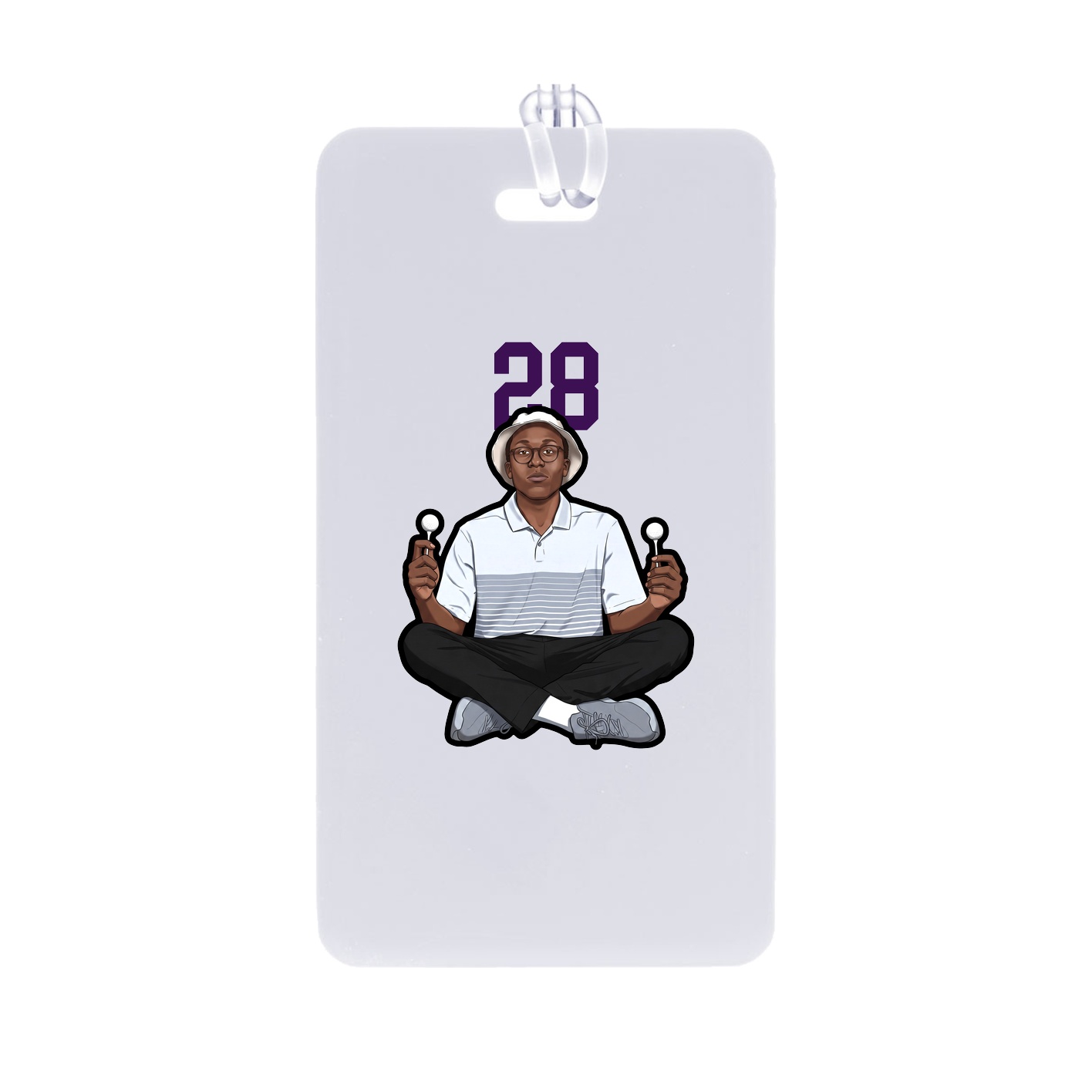 Bag Tag — Number Top in Classic