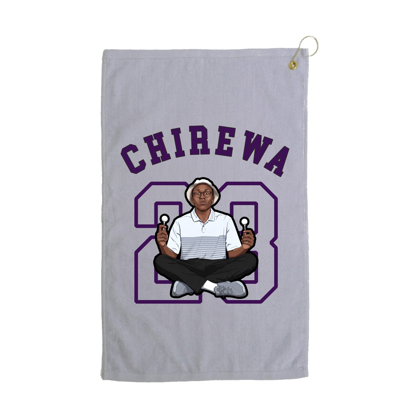 Terry Velour Golf Towel