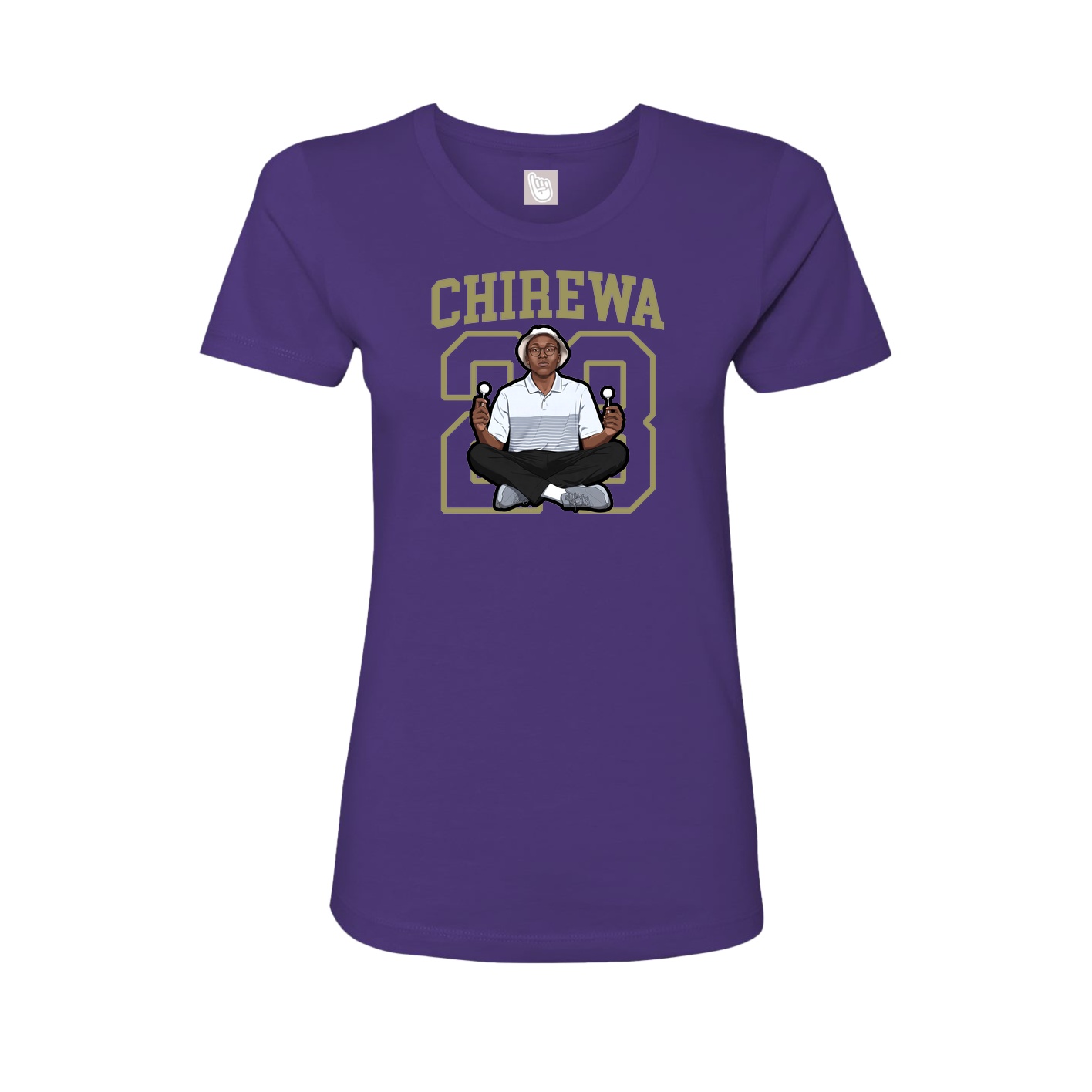 Fitted Women's Tee — Shirsey in Purple
