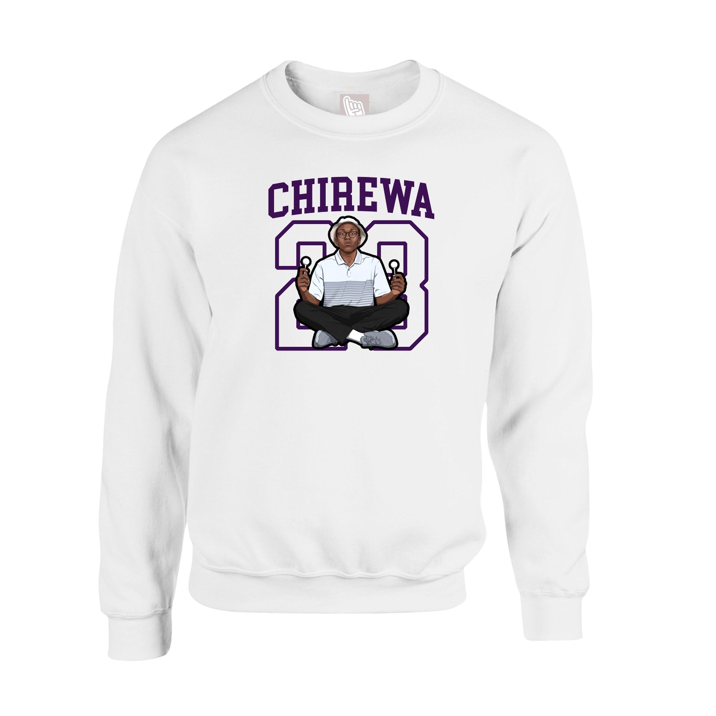 Fleece Crew — Shirsey in White