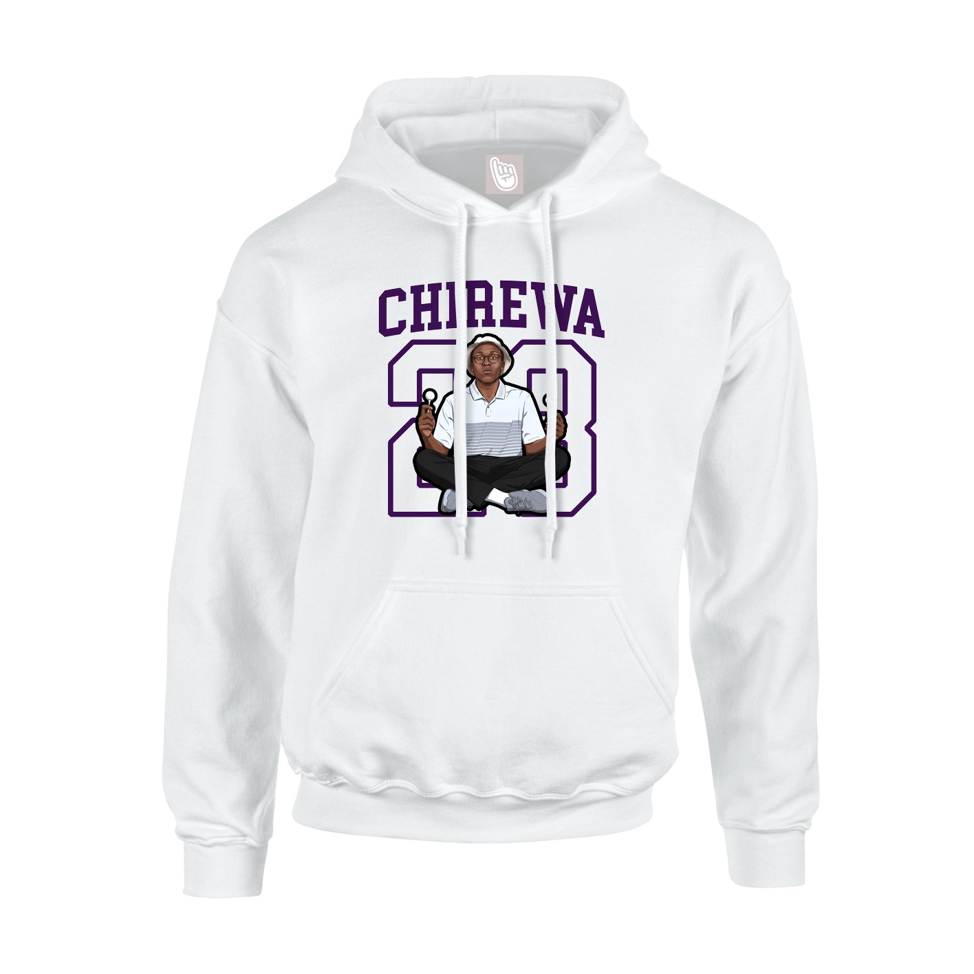 Youth Hoodie — Shirsey in White