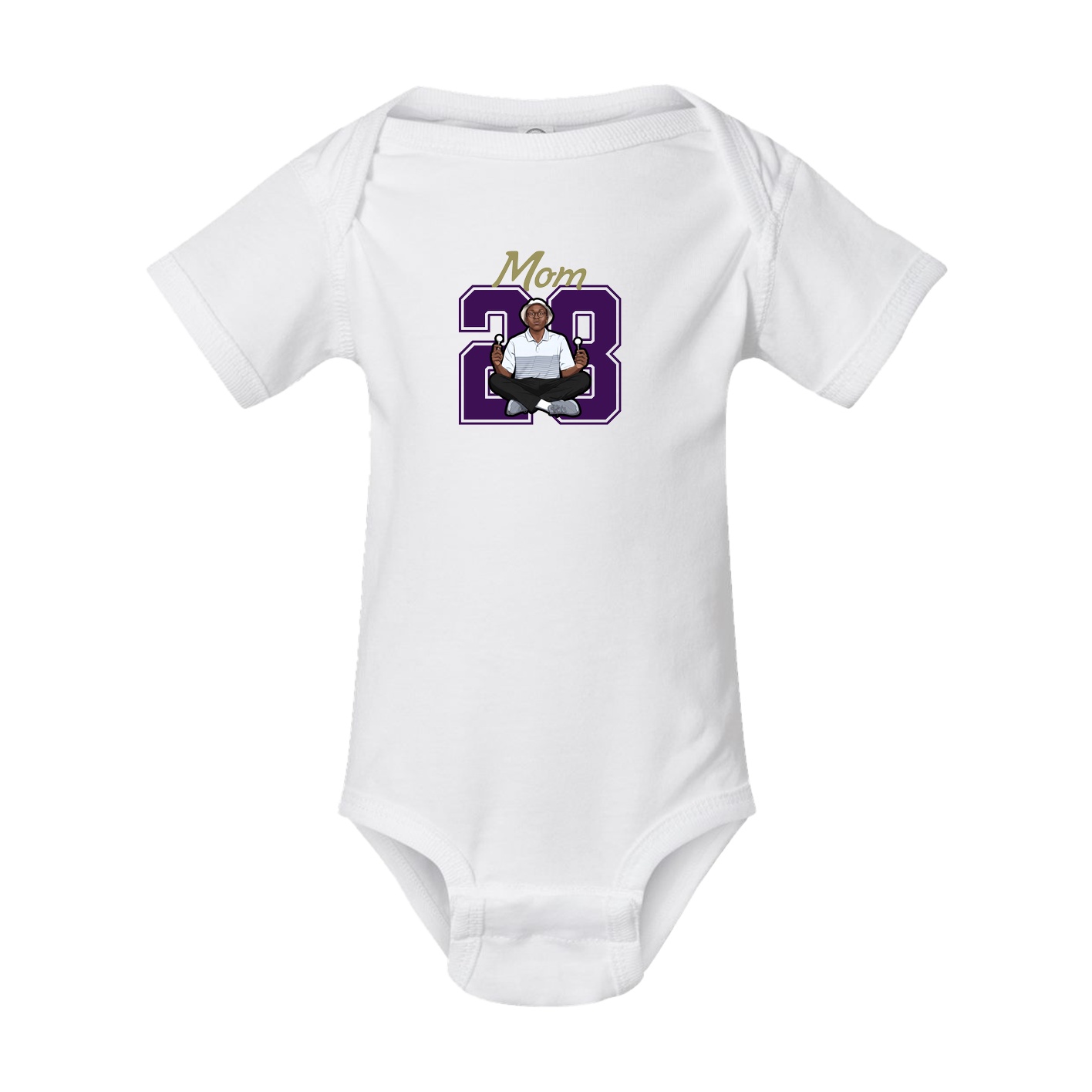Baby Onesie — Mothers Day Shirsey in White