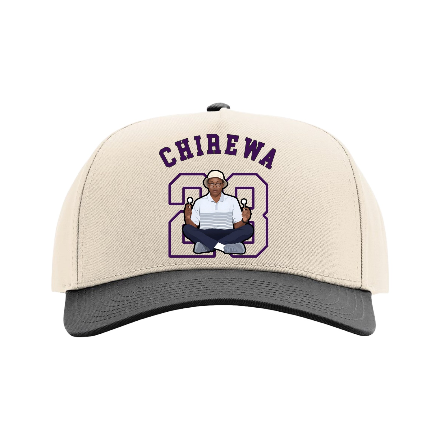 Full Fabric Five-Panel Champ Cap