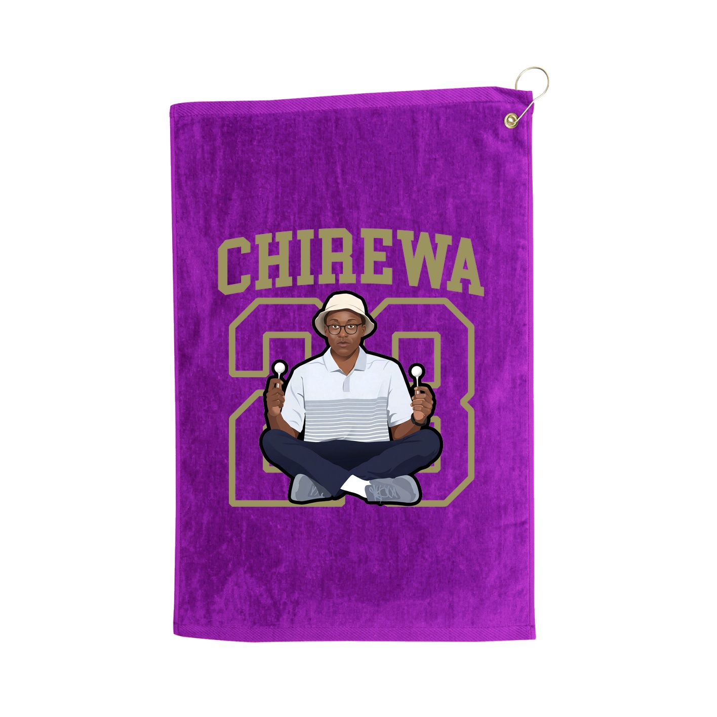 Golf Towel — Shirsey in Purple