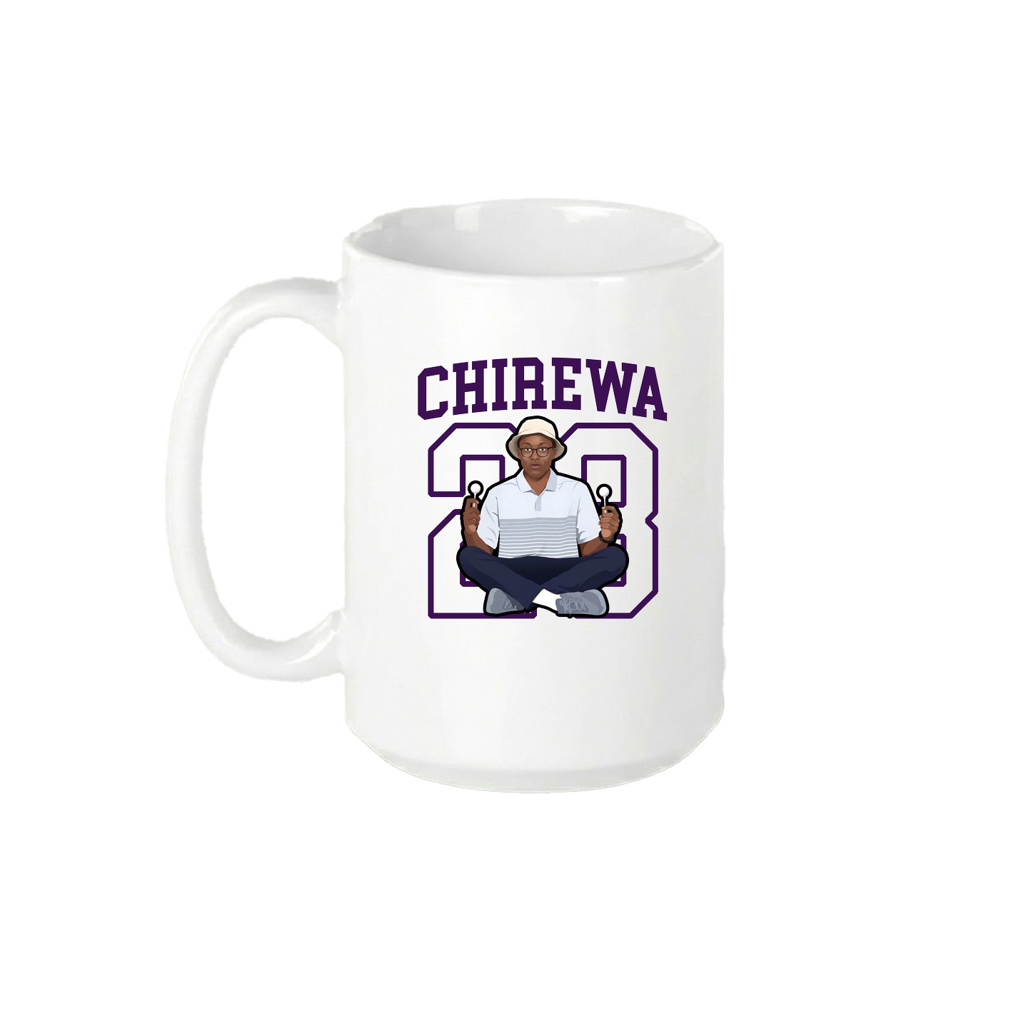 15oz Coffee Mug — Shirsey in White