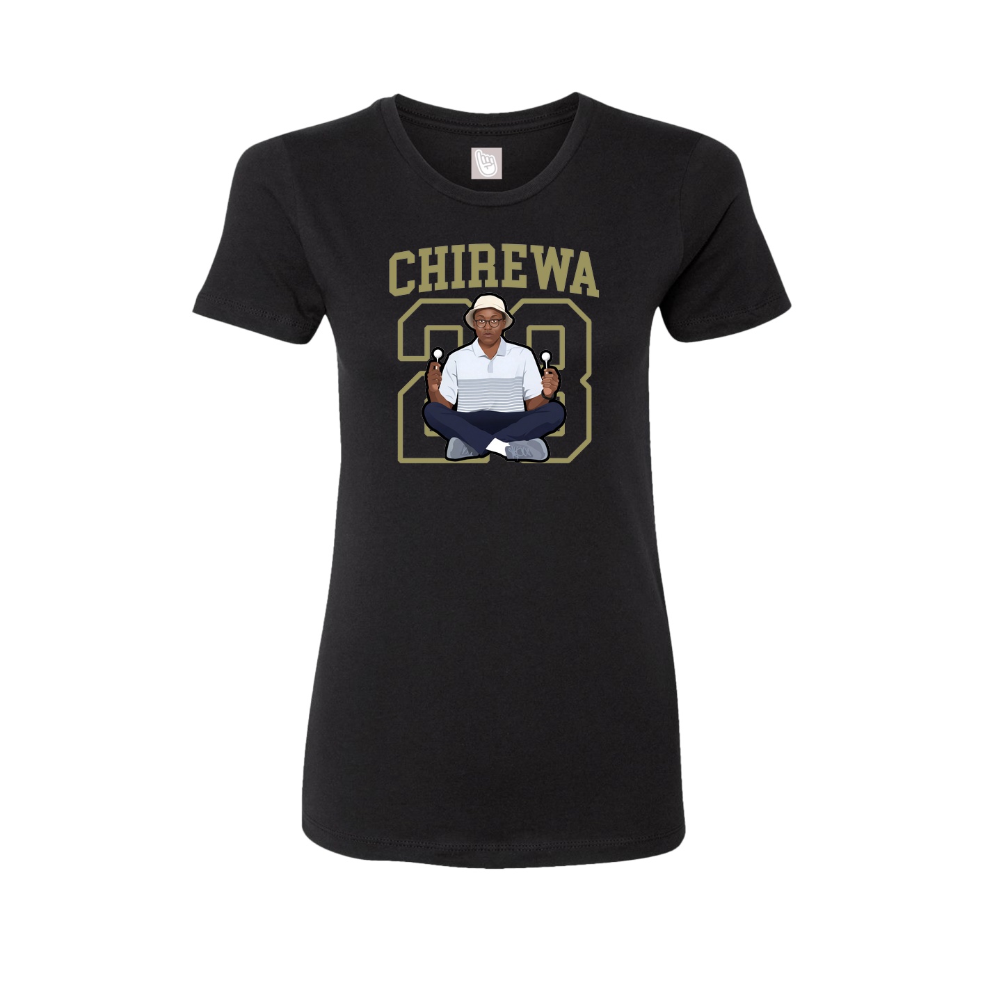 Fitted Women's Tee — Shirsey in Black