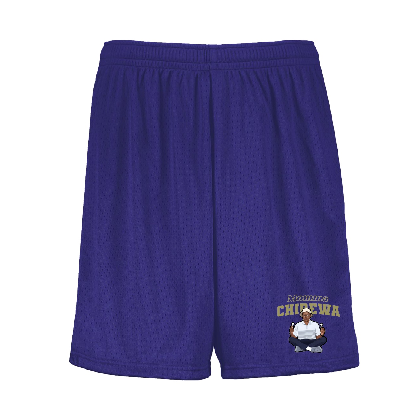 Shorts — Mothers Day Block in Purple