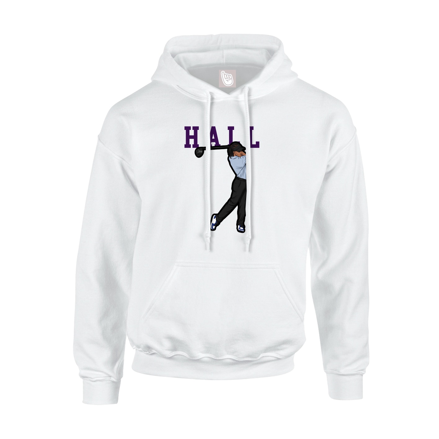 Hoodie — Shirsey in White