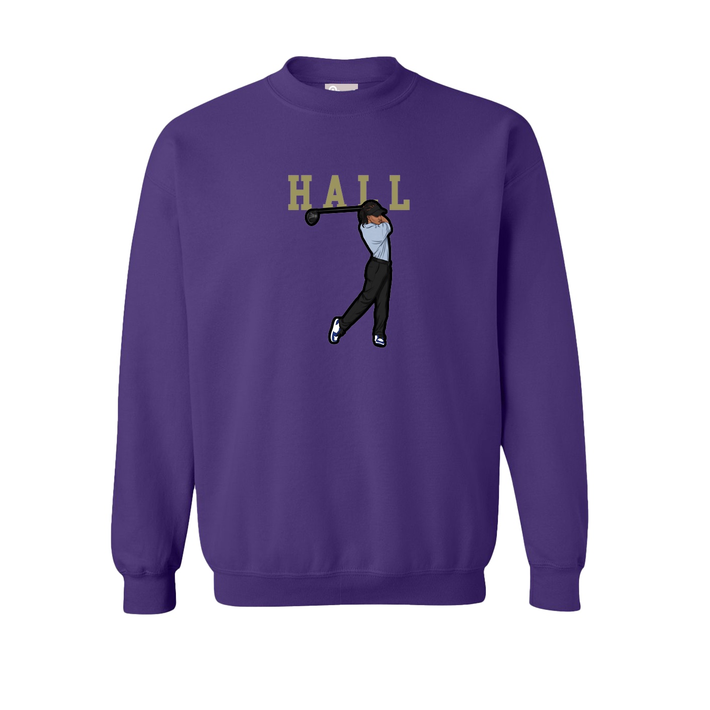 Fleece Crew — Shirsey in Purple
