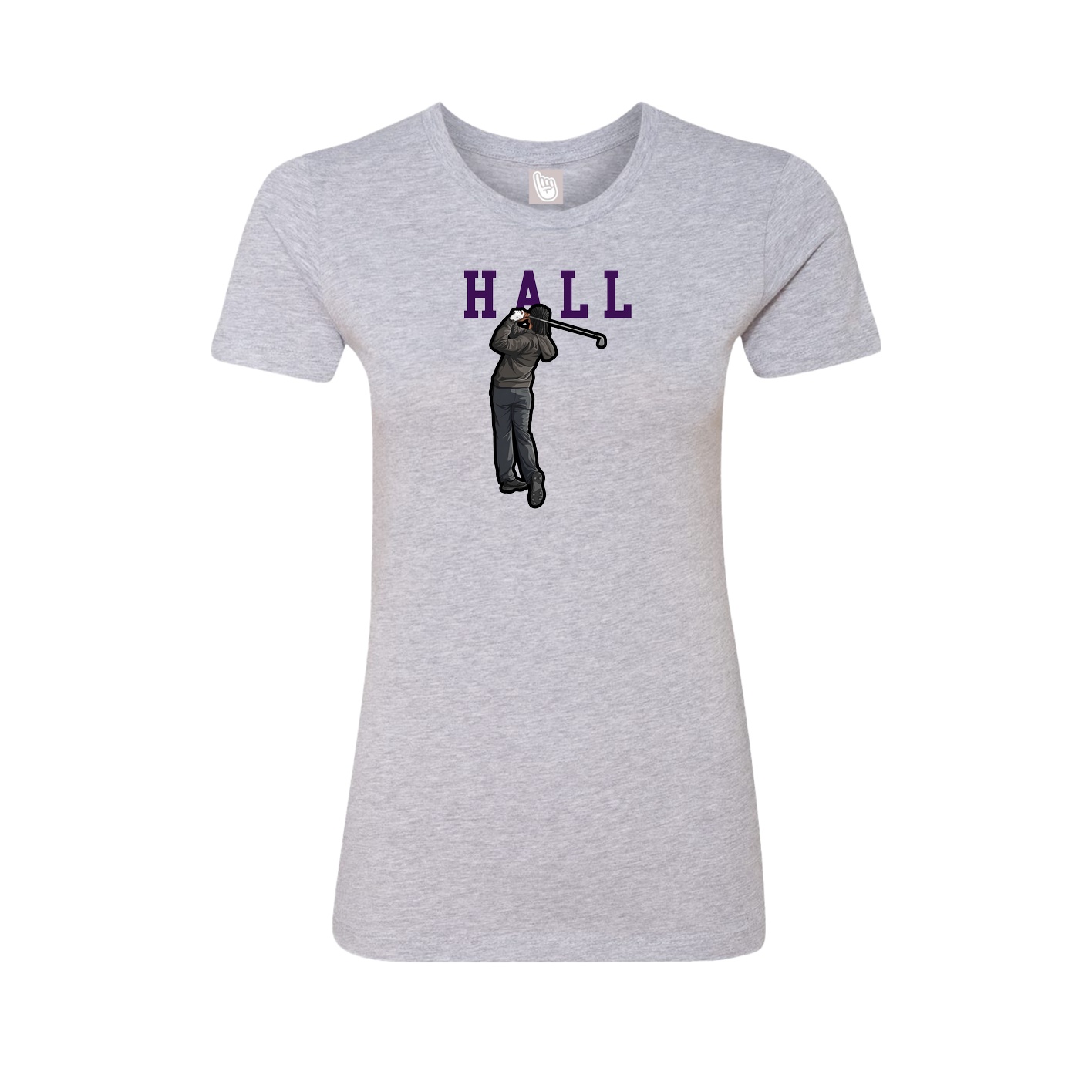 Fitted Women's Tee — Shirsey in Grey