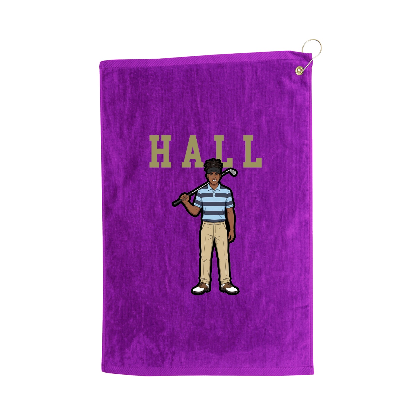 Golf Towel — Shirsey in Purple