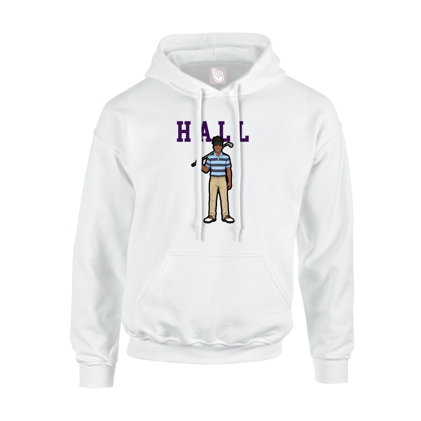 Hoodie — Shirsey in White