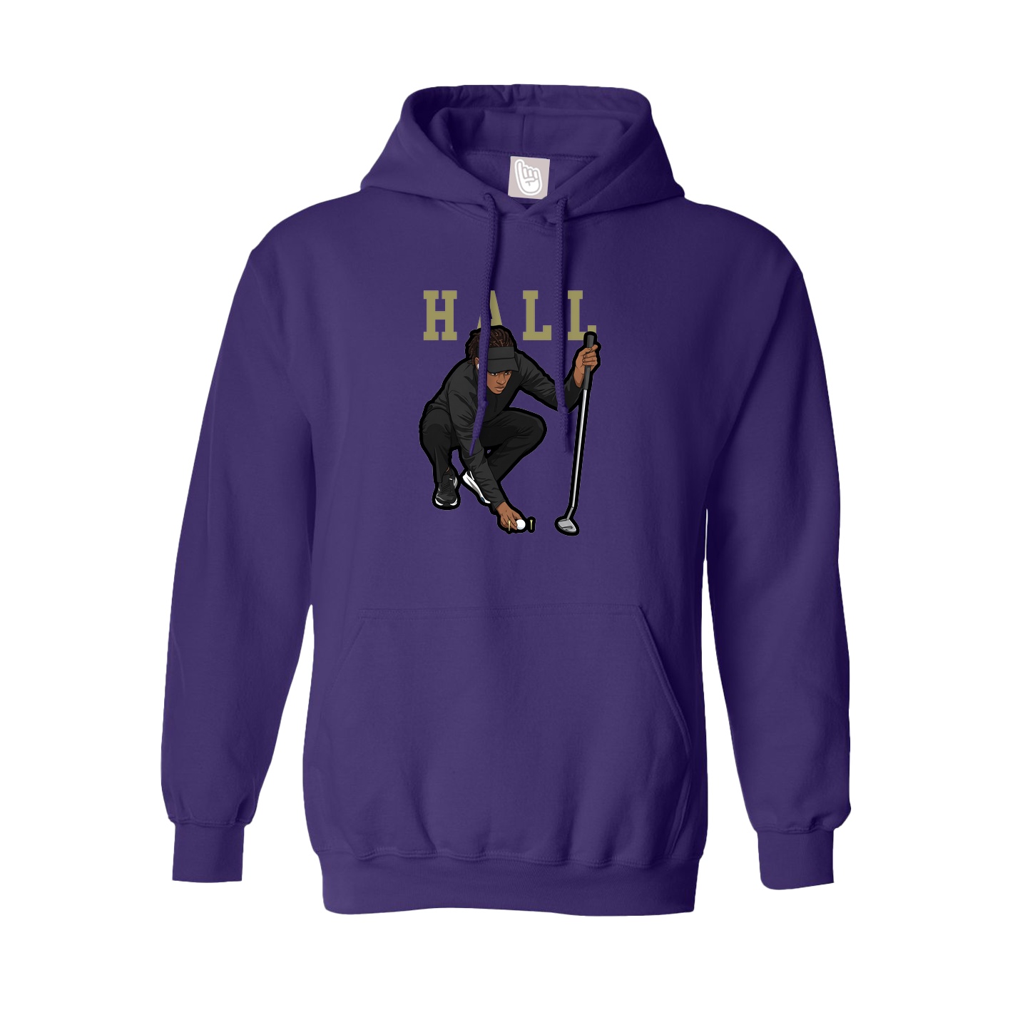 Hoodie — Shirsey in Purple
