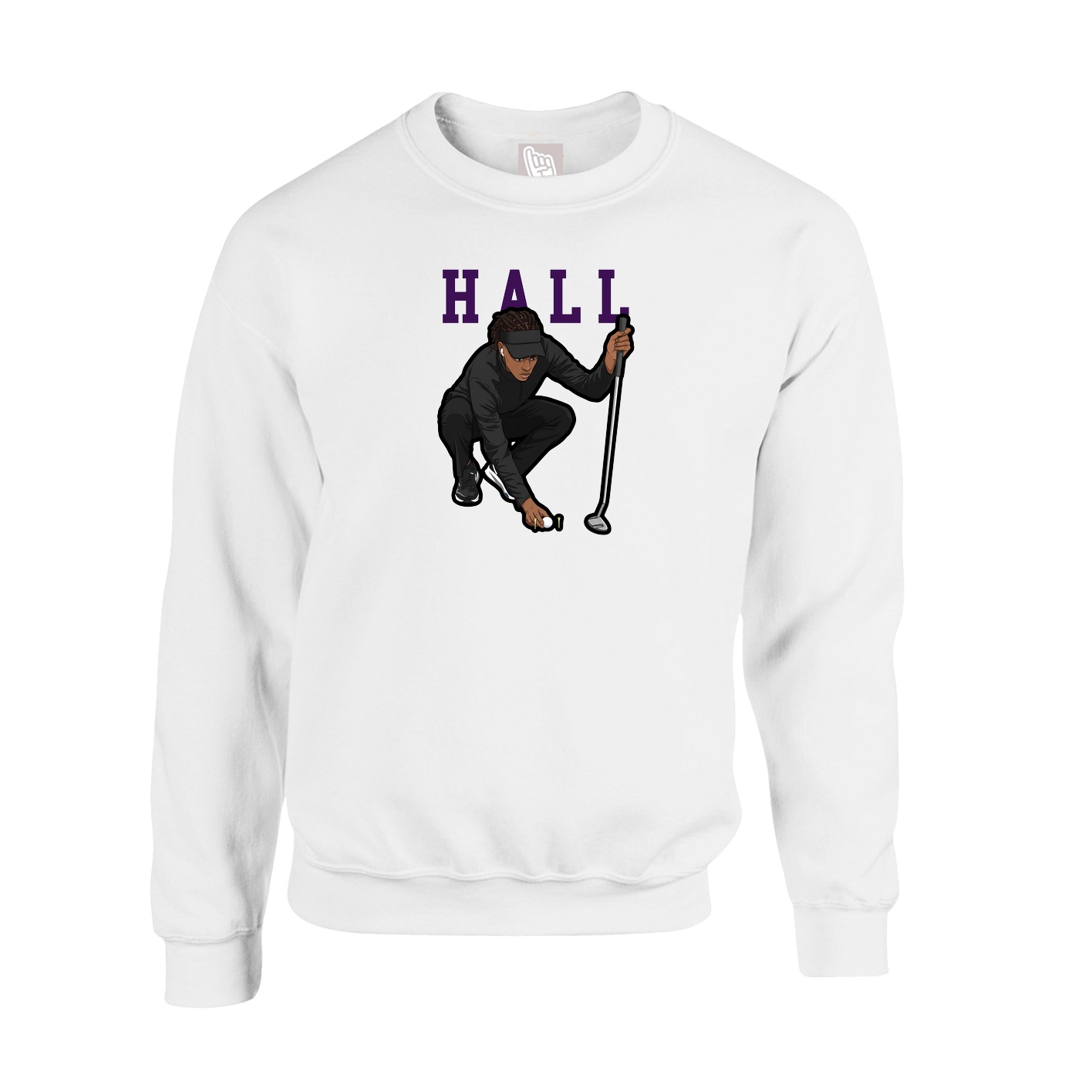 Fleece Crew — Shirsey in White