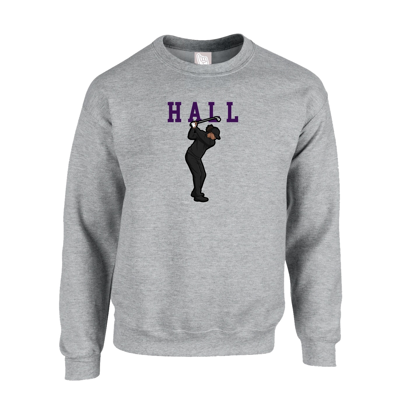 Fleece Crew — Shirsey in Grey