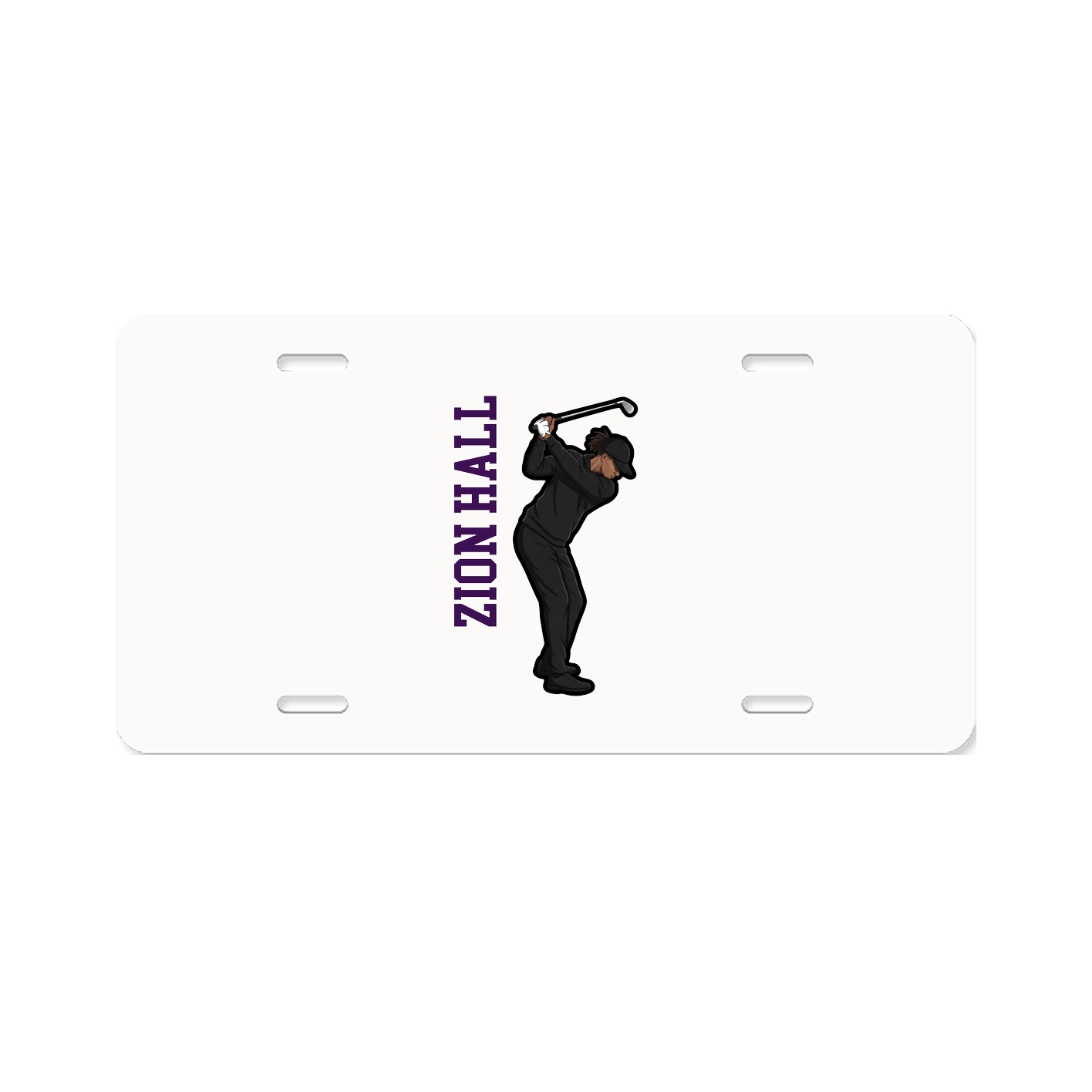 Aluminum License Plate