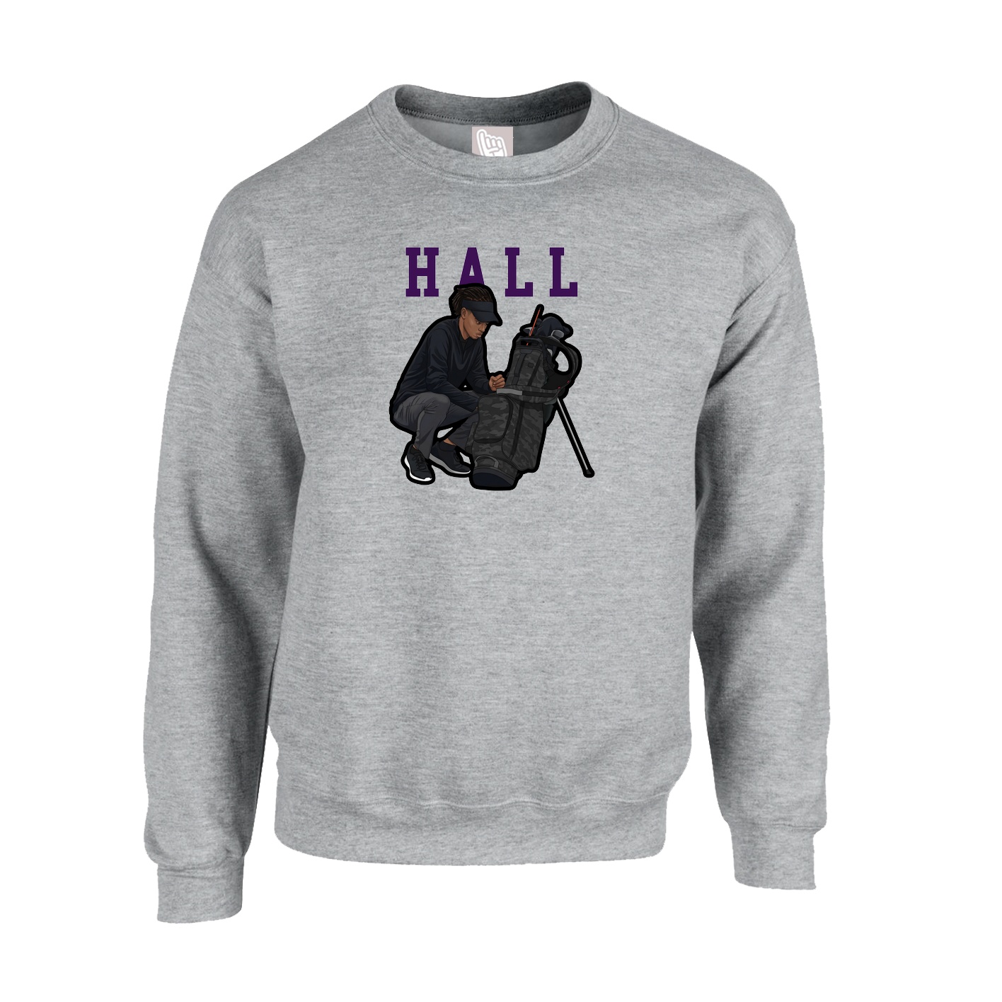 Fleece Crew — Shirsey in Grey