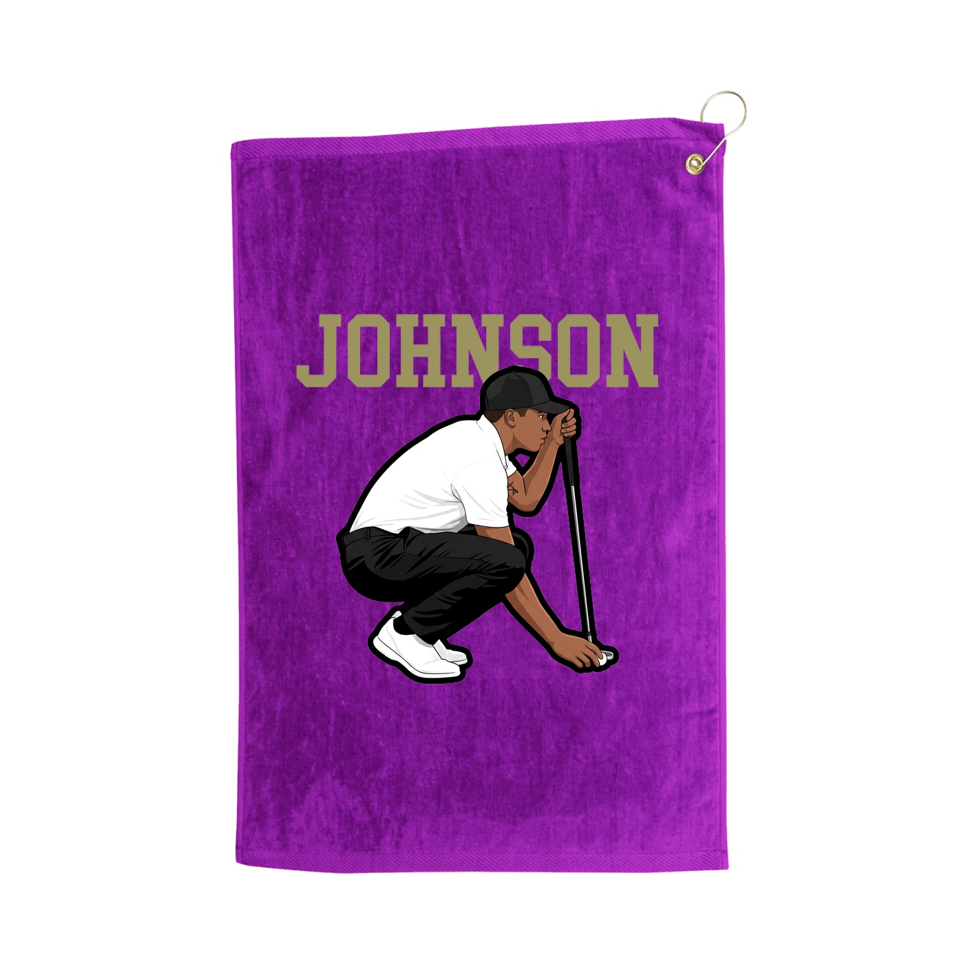 Golf Towel — Shirsey in Purple