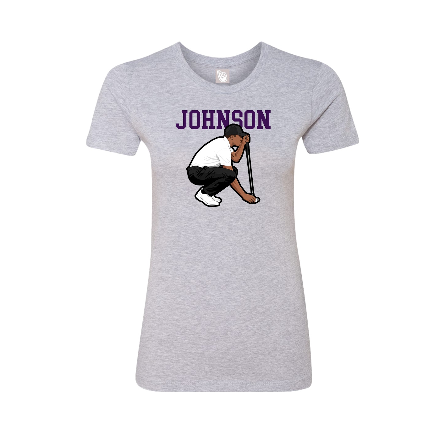 Fitted Women's Tee — Shirsey in Grey