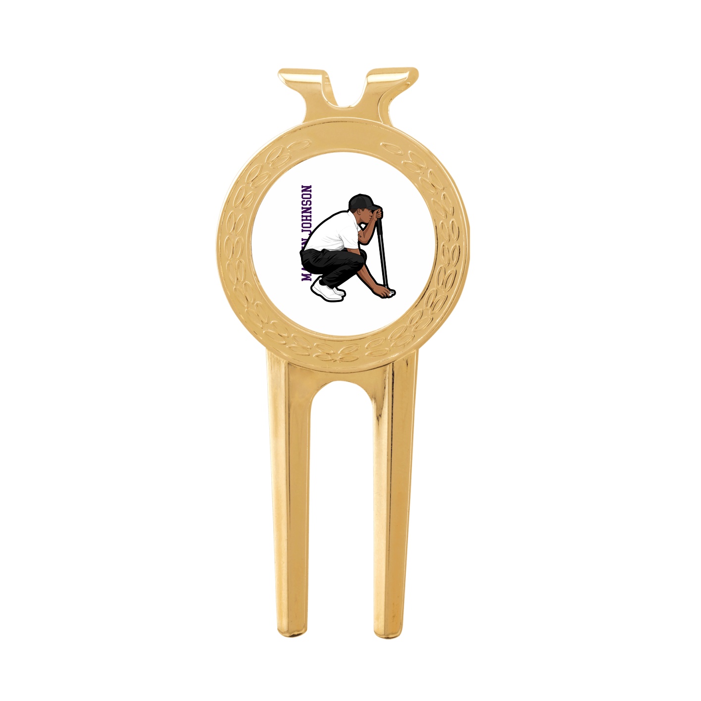 Divot Tool with Ball Marker — Name Vertical in Classic