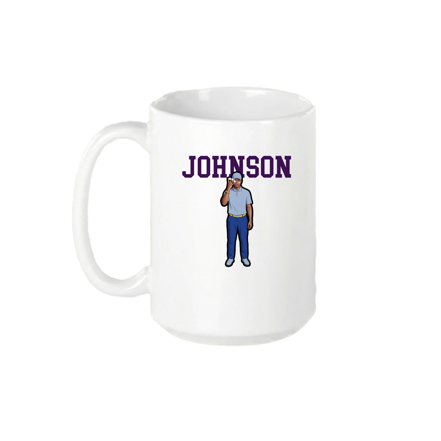 15oz Coffee Mug — Shirsey in White