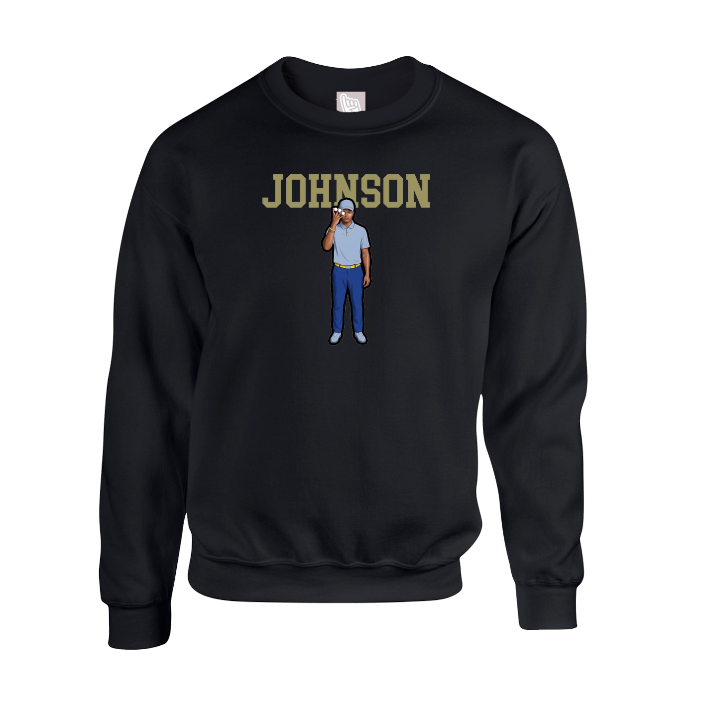 Fleece Crew — Shirsey in Black