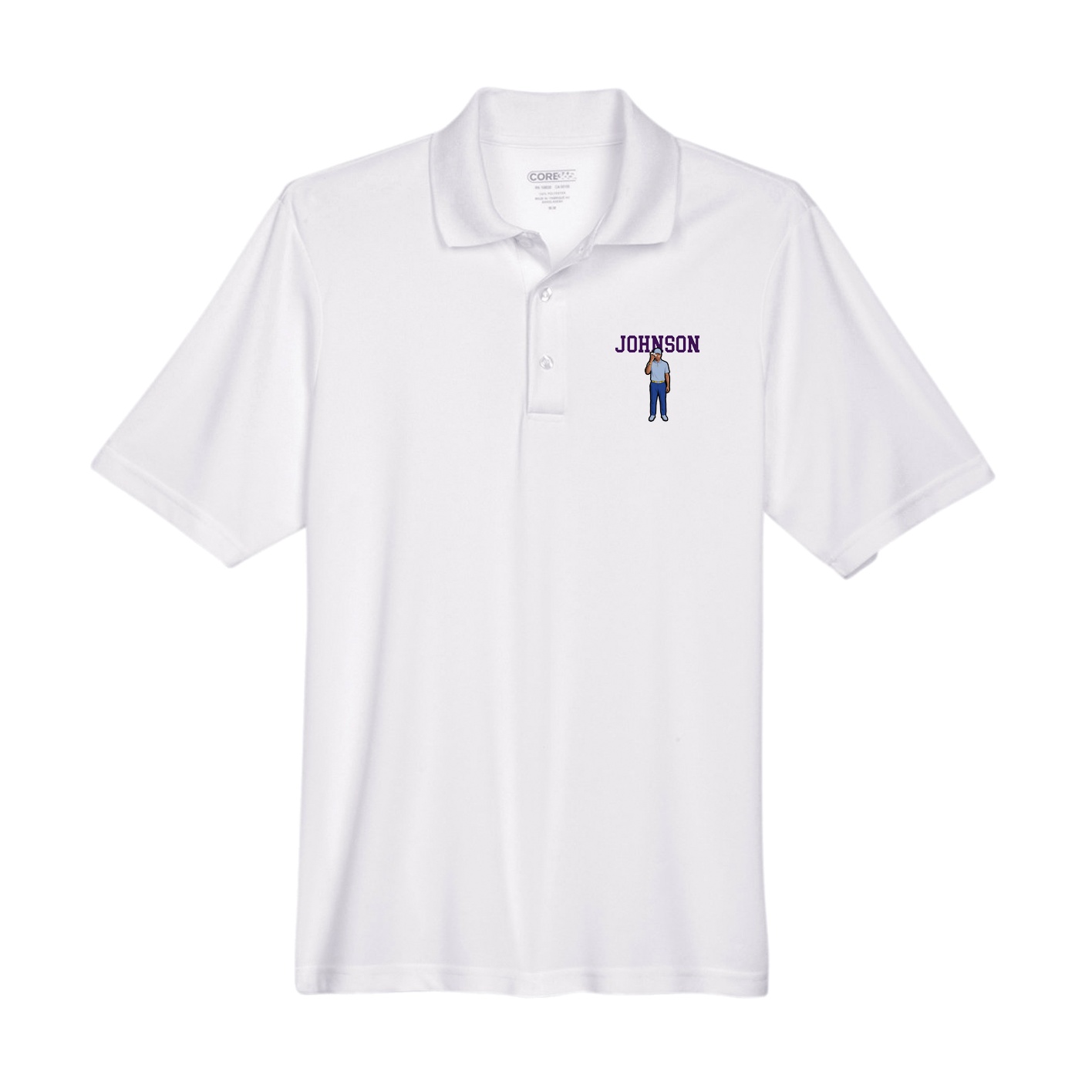 Performance Polo — Shirsey in White