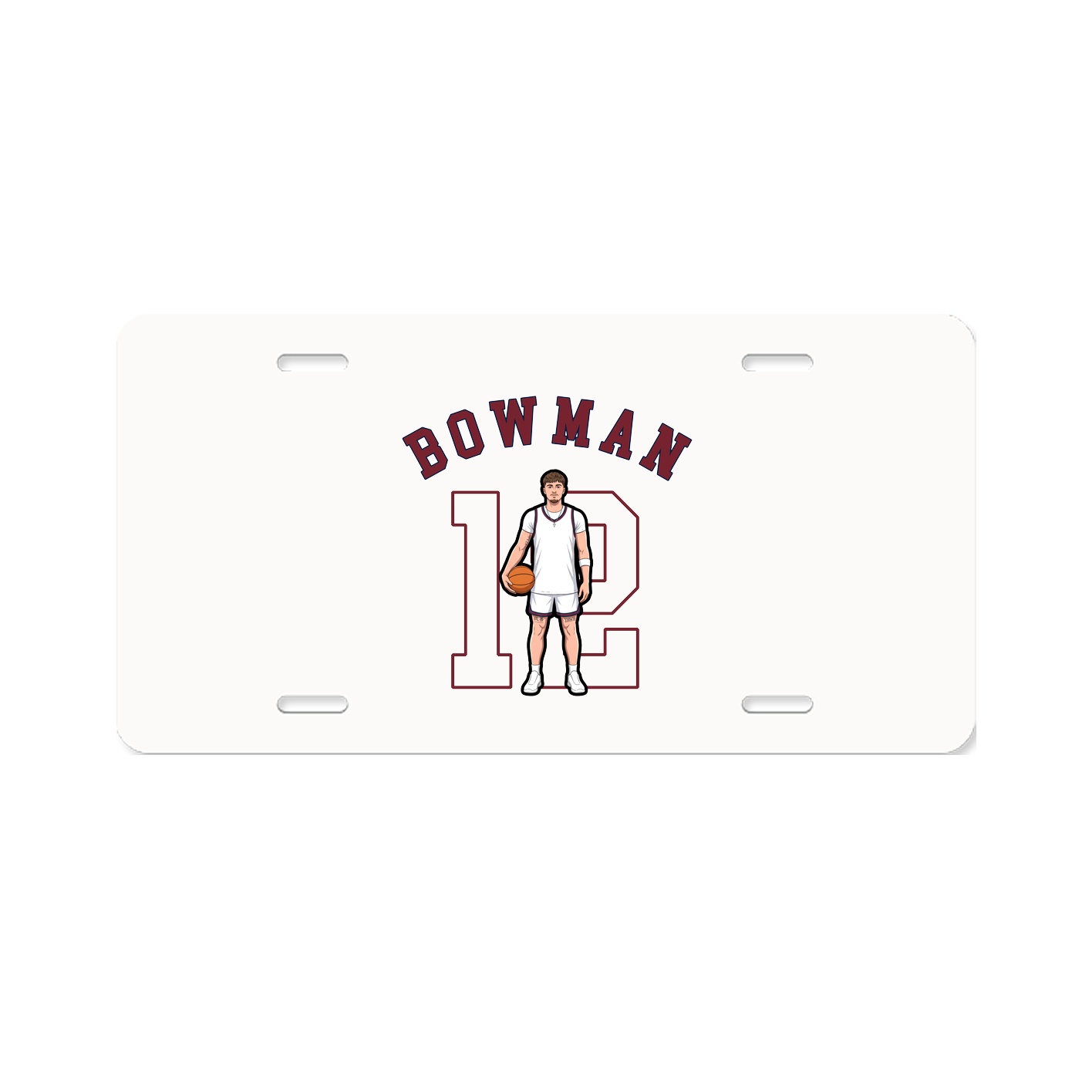 License Plate — Shirsey Arch in Classic