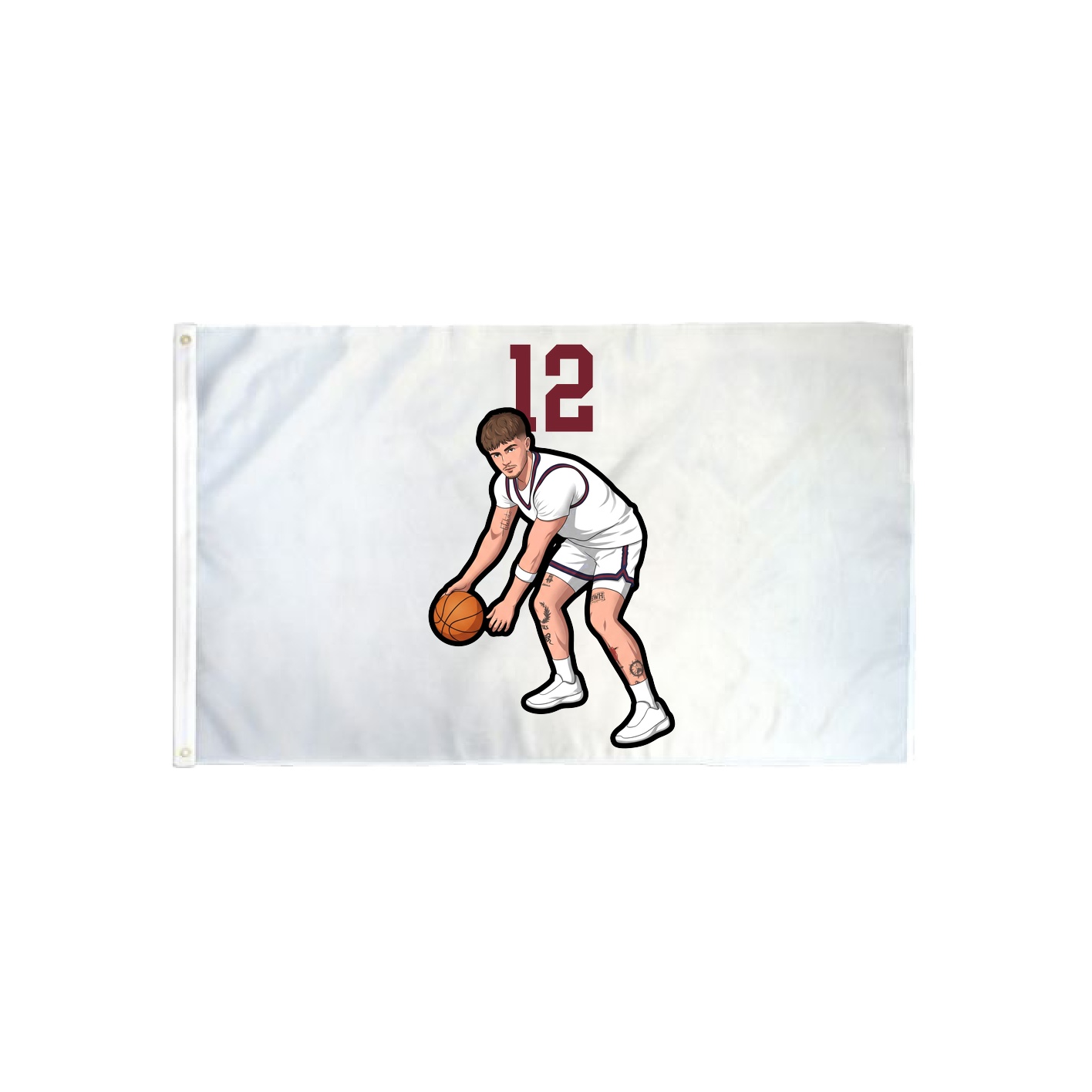 3x5 Flag — Number Top in Classic