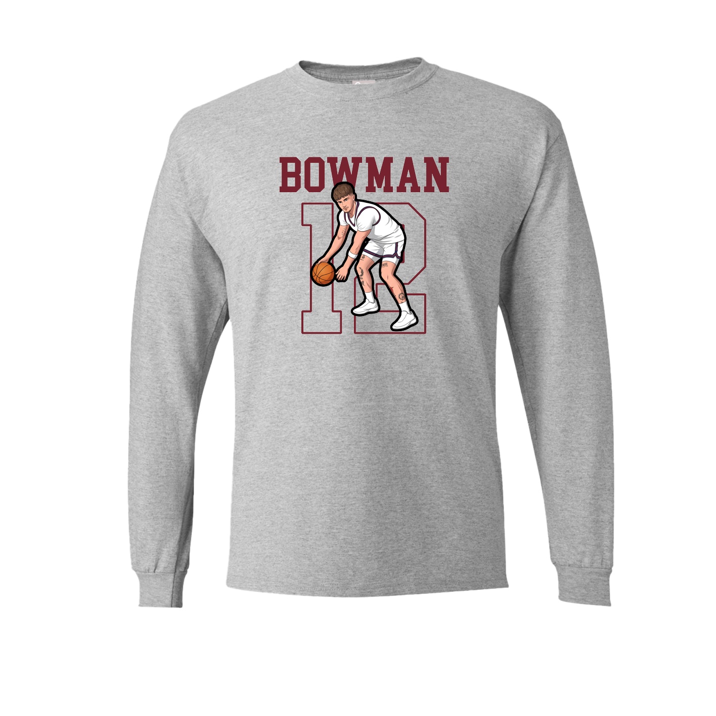 Long Sleeve Tee — Shirsey in Grey