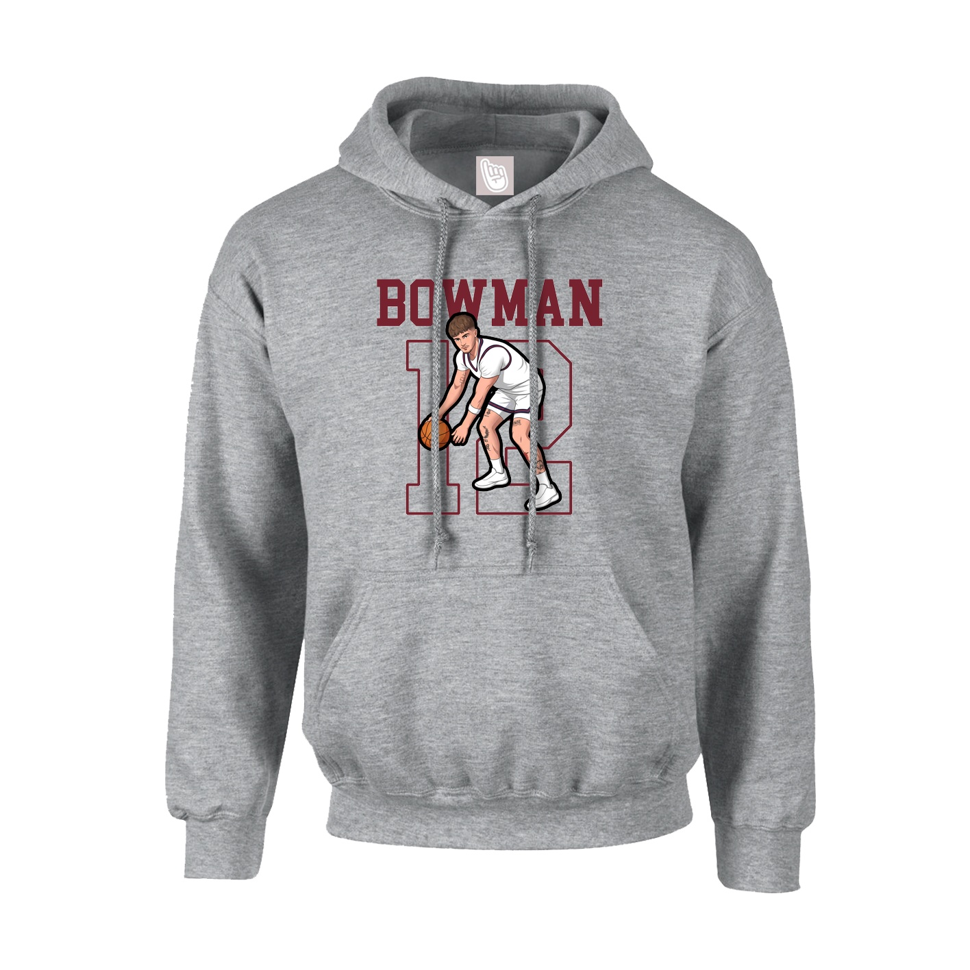Youth Hoodie — Shirsey in Grey