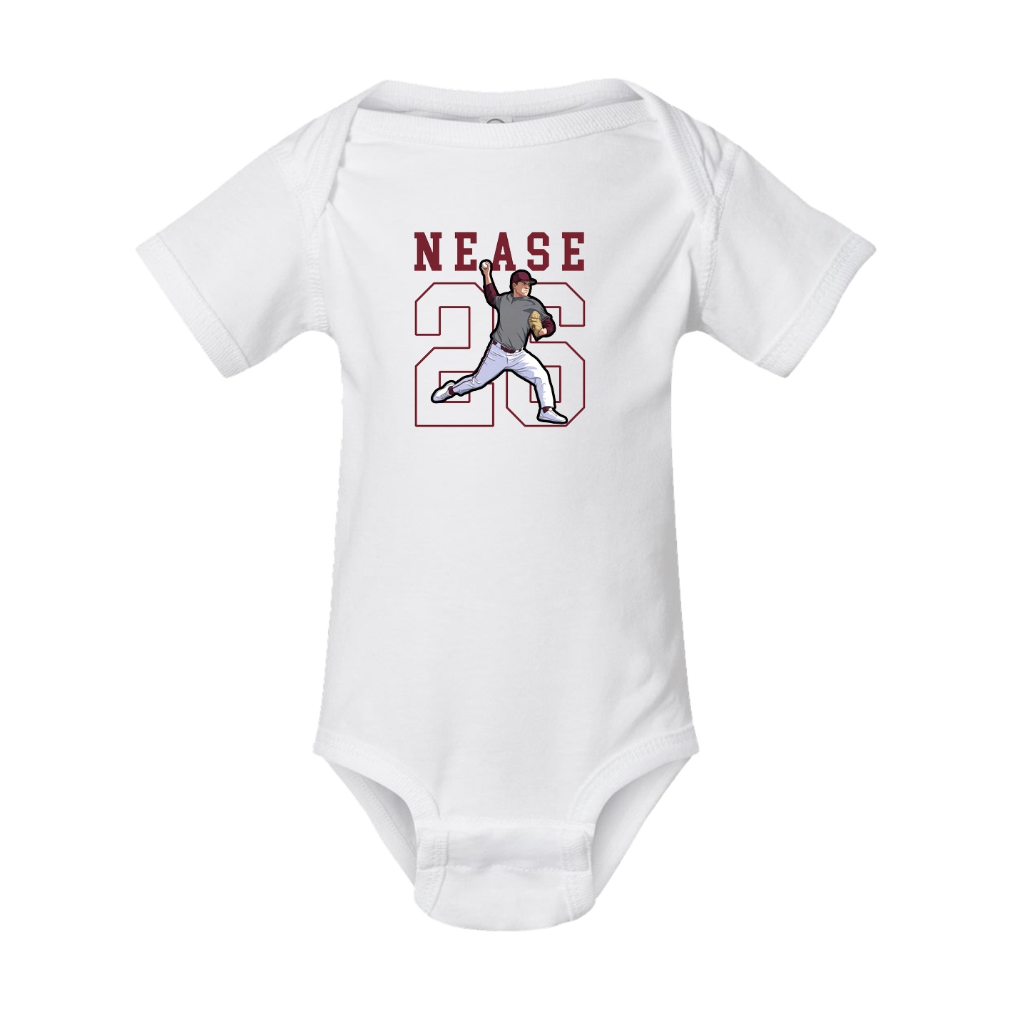 Baby Onesie — Shirsey in White