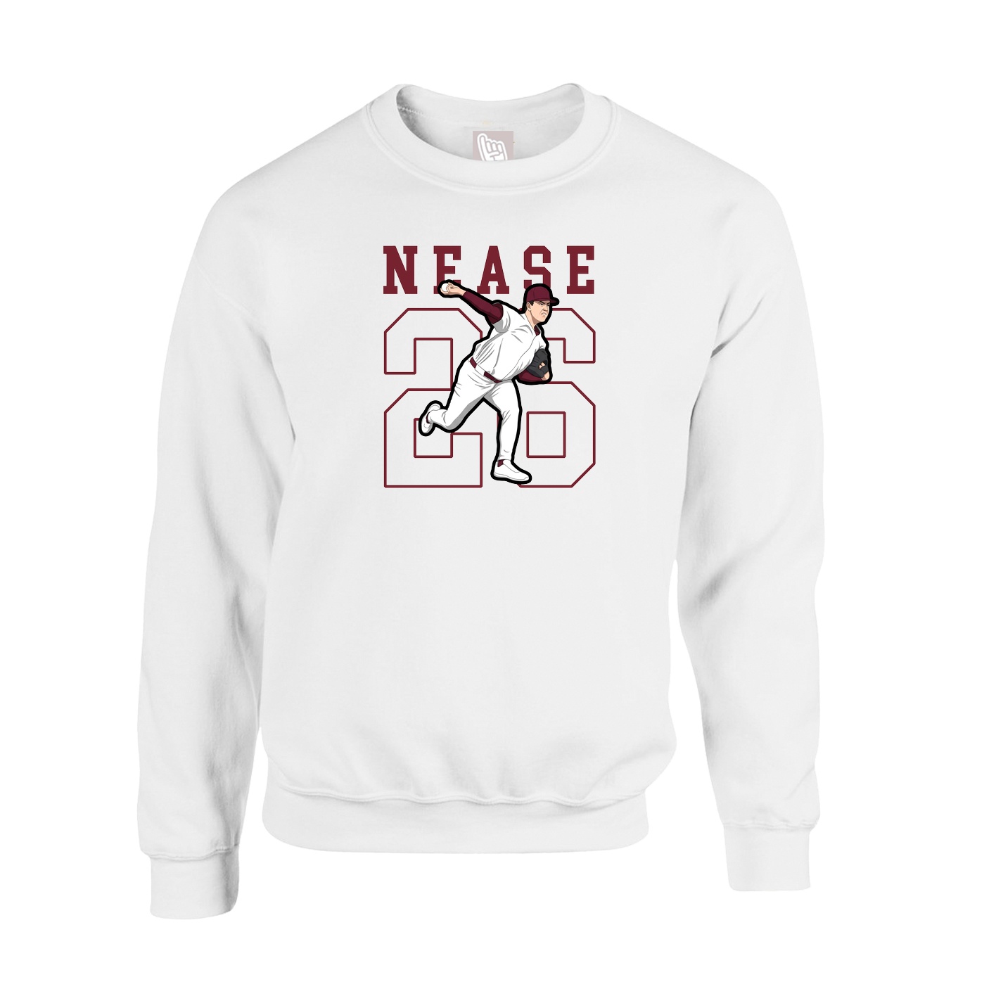 Fleece Crew — Shirsey in White