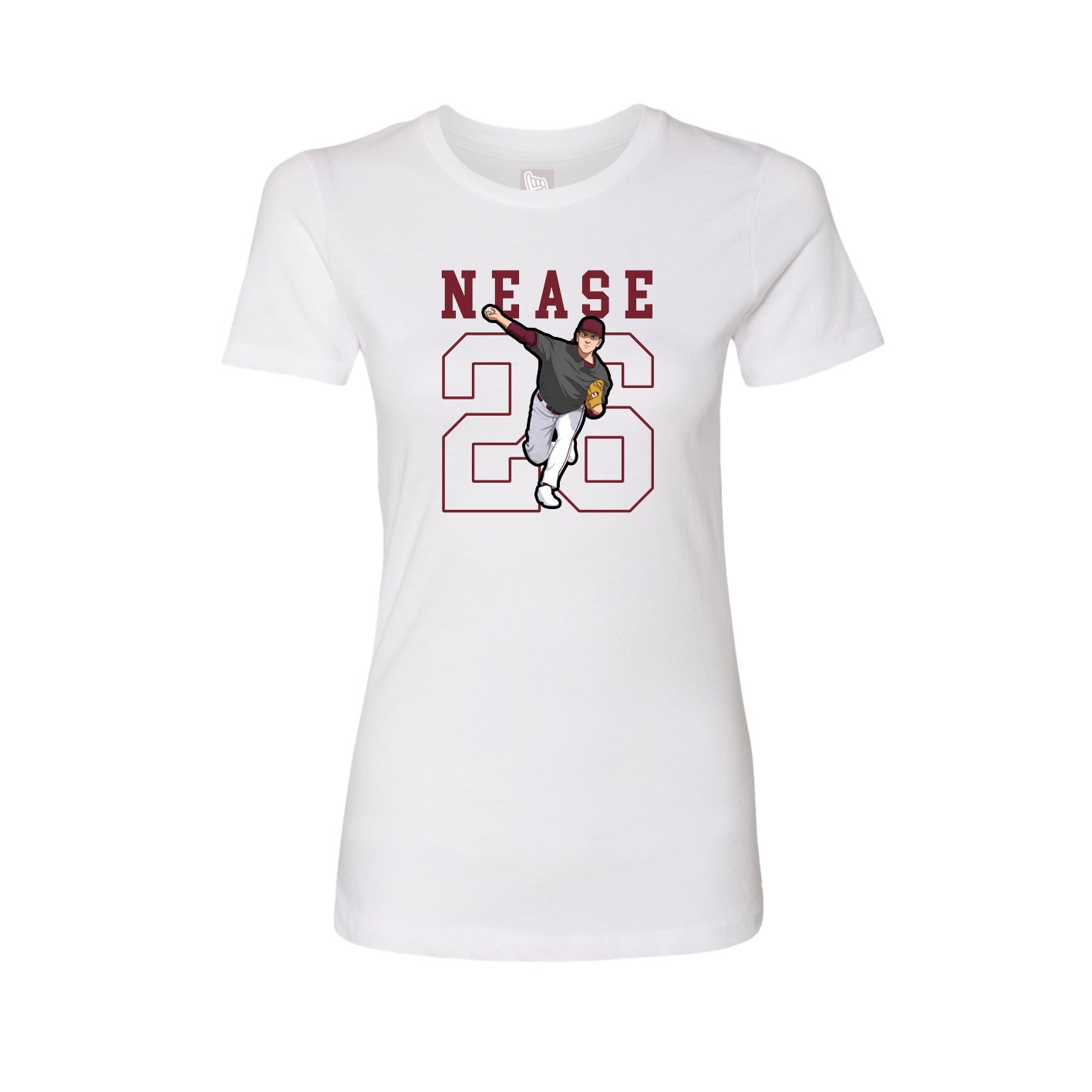 Fitted Women's Tee — Shirsey in White
