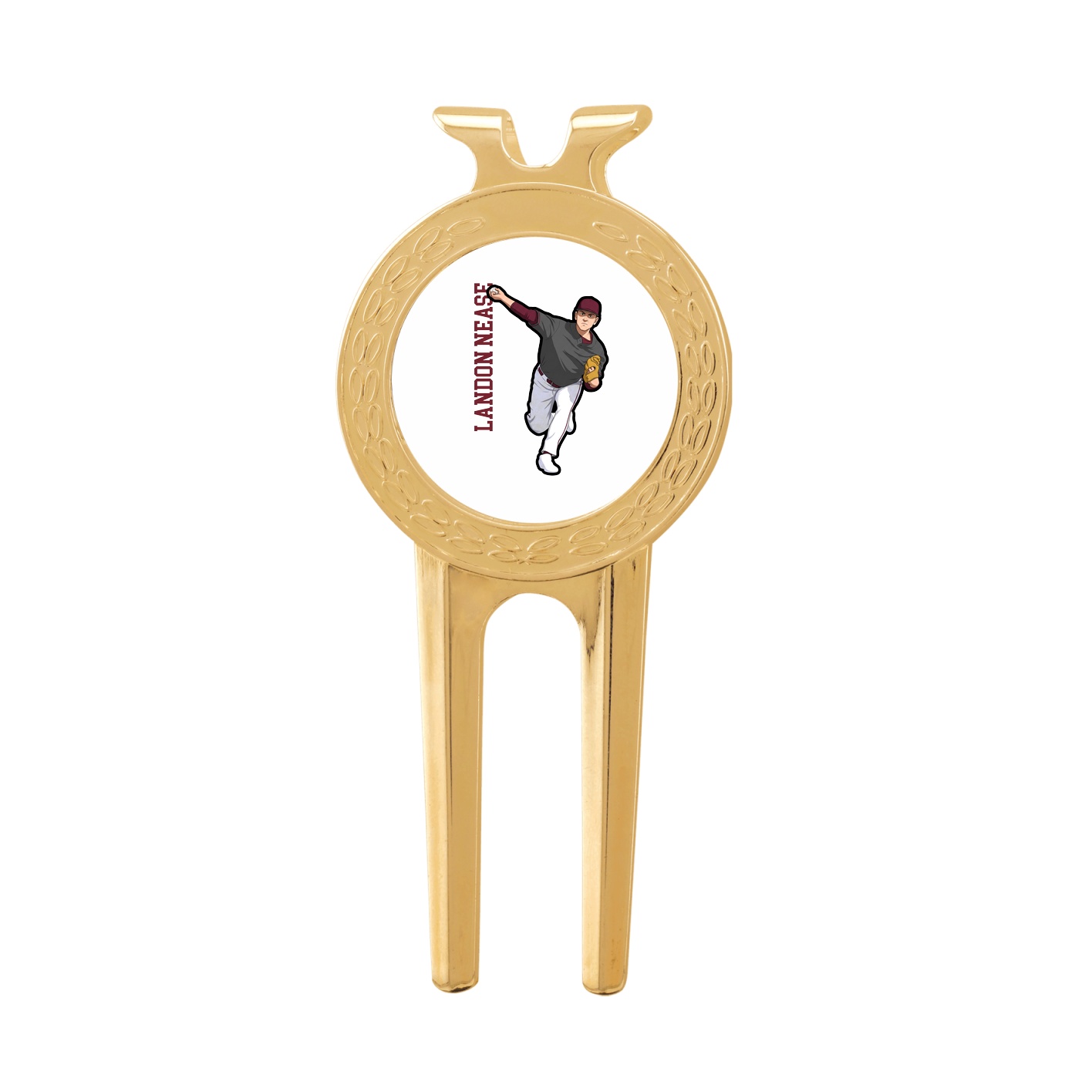 Divot Tool with Ball Marker — Name Vertical in Classic