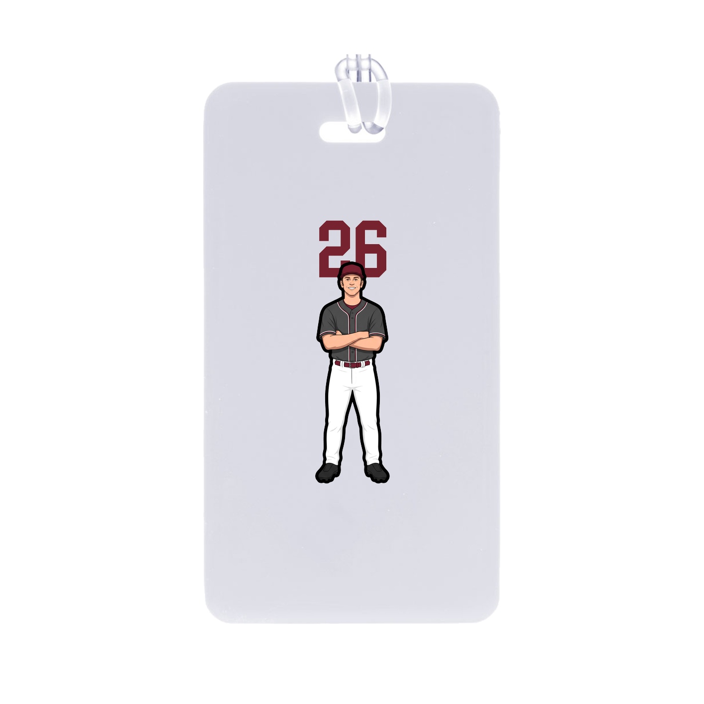 Bag Tag — Number Top in Classic
