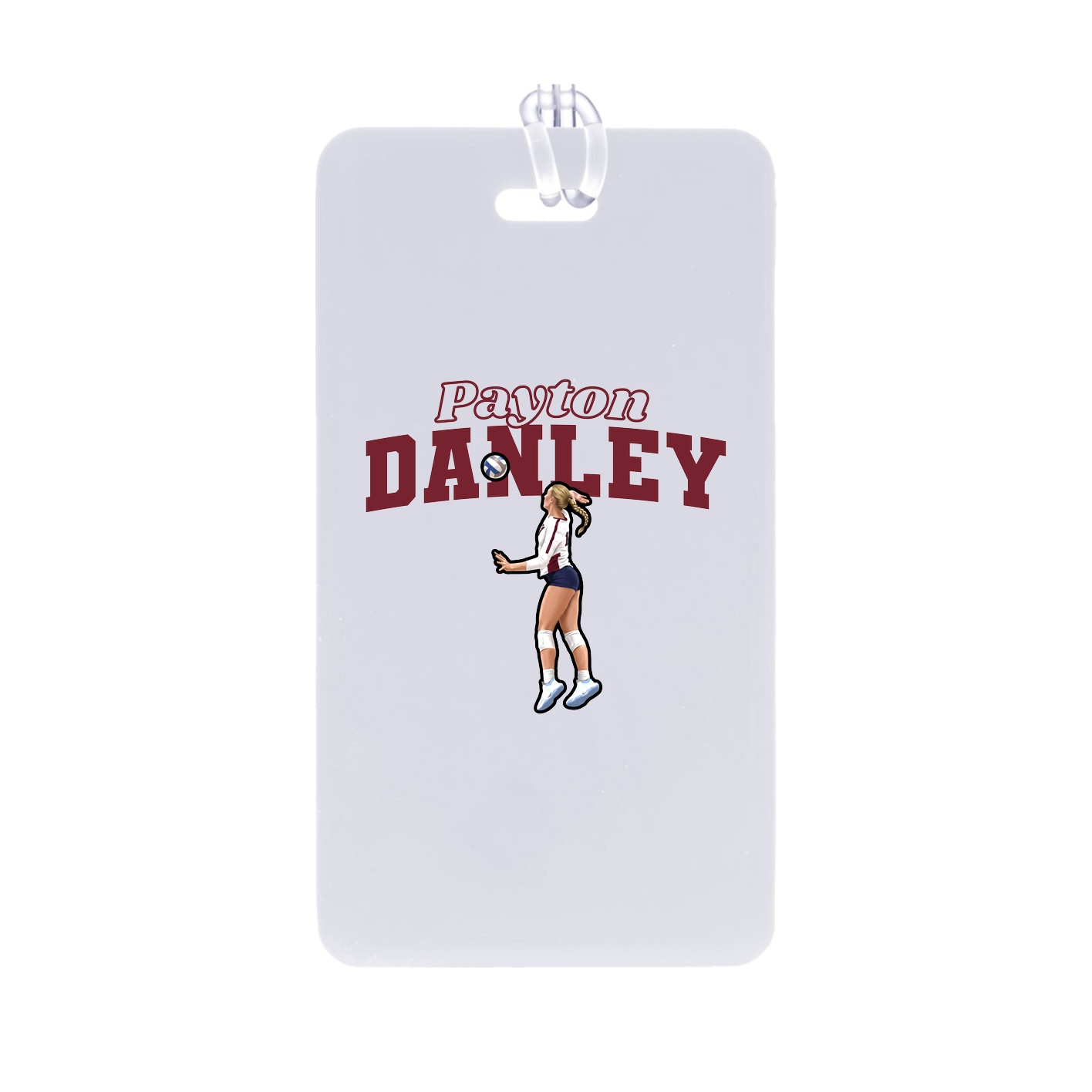 Bag Tag — Name Arch in Classic