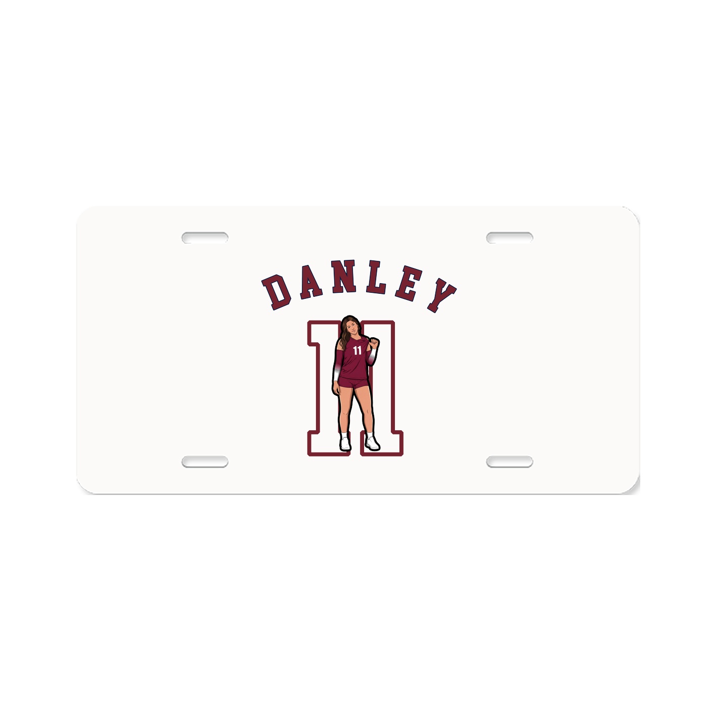 License Plate — Shirsey Arch in Classic