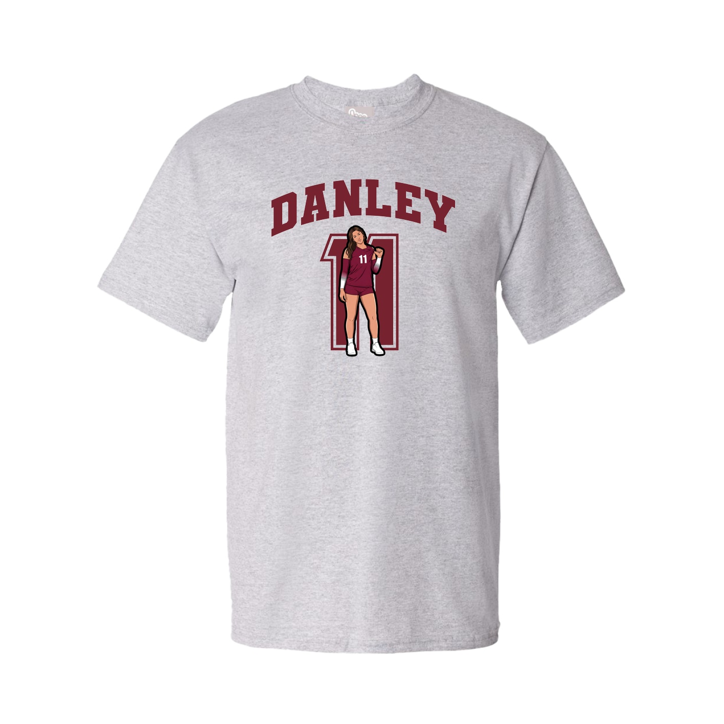 Tee — Number in Grey