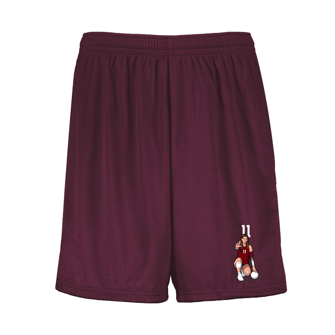 Shorts — Number Top in Maroon