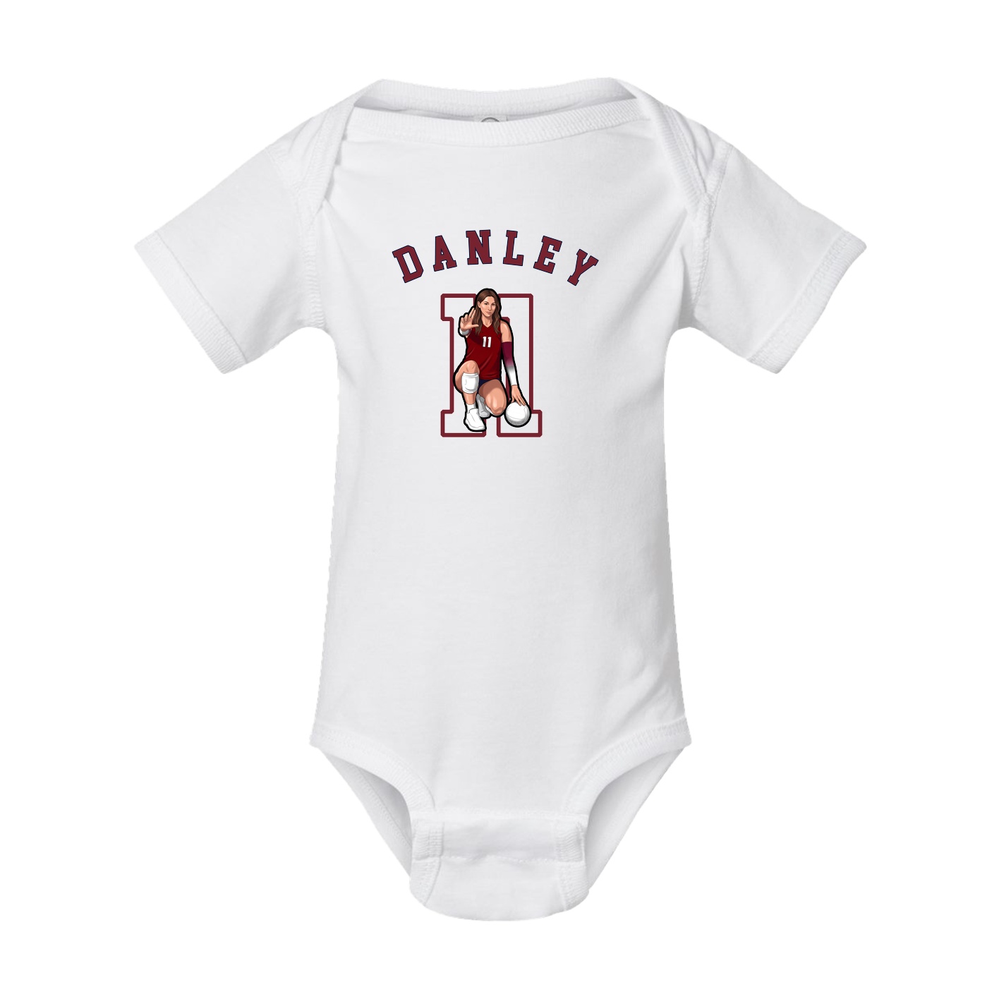 Baby Onesie — Shirsey Arch in White